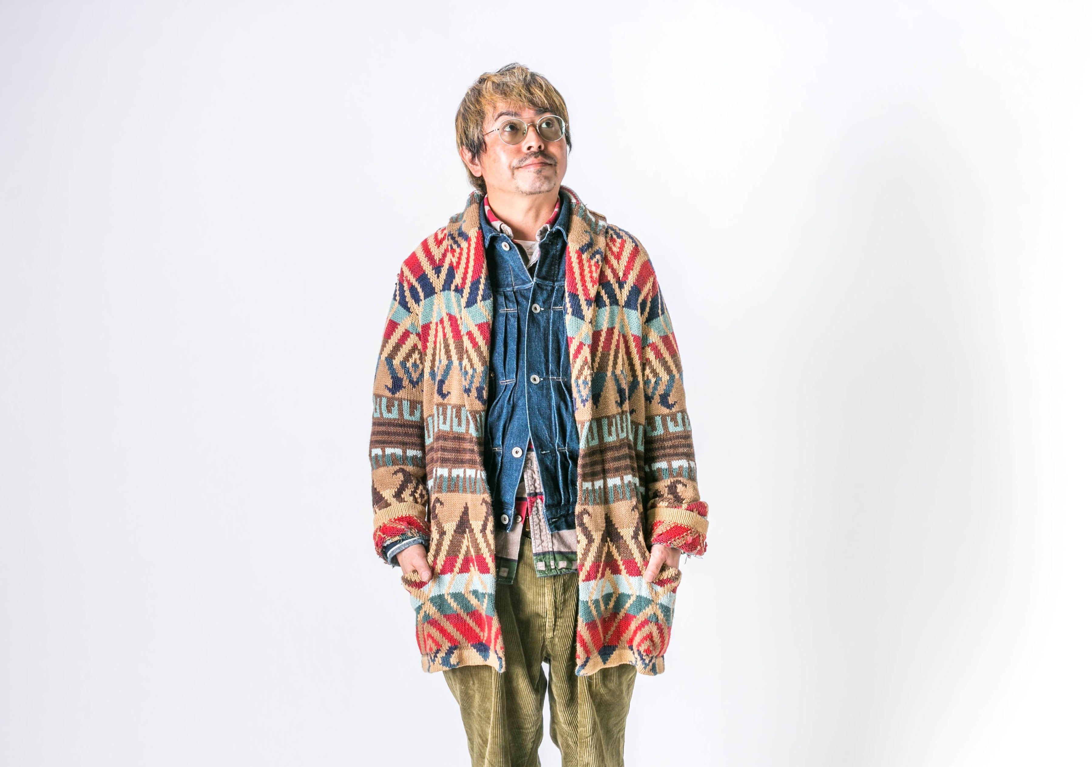 1990s Lauren Hand Knit Cardigan