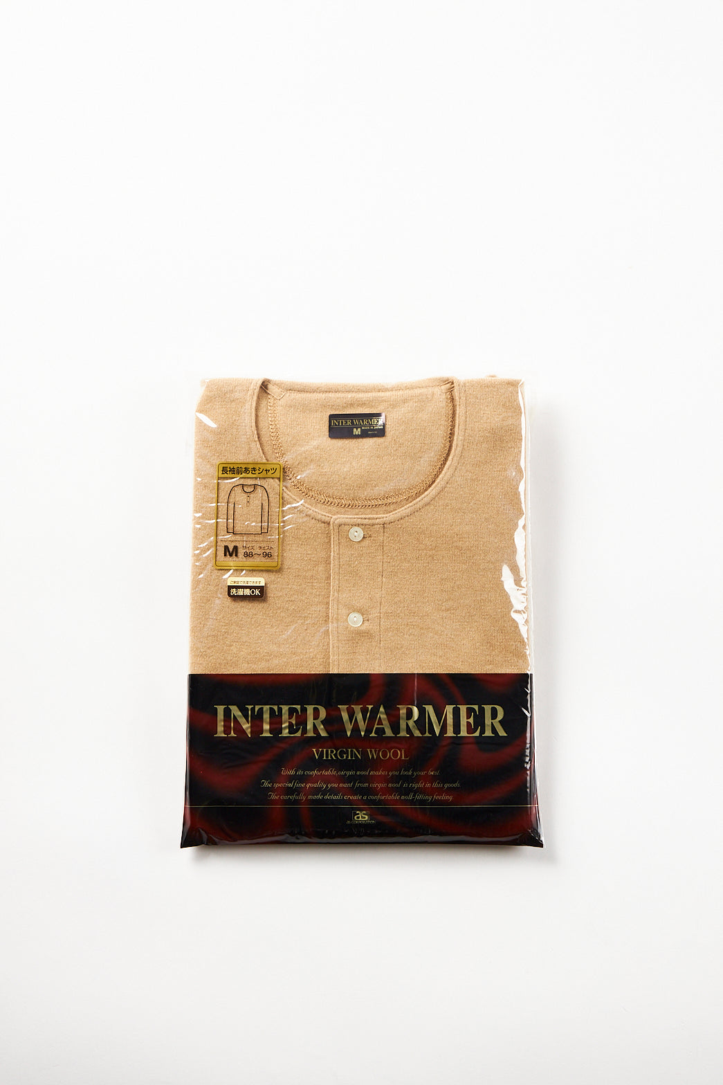 ウール100%面二シャツ