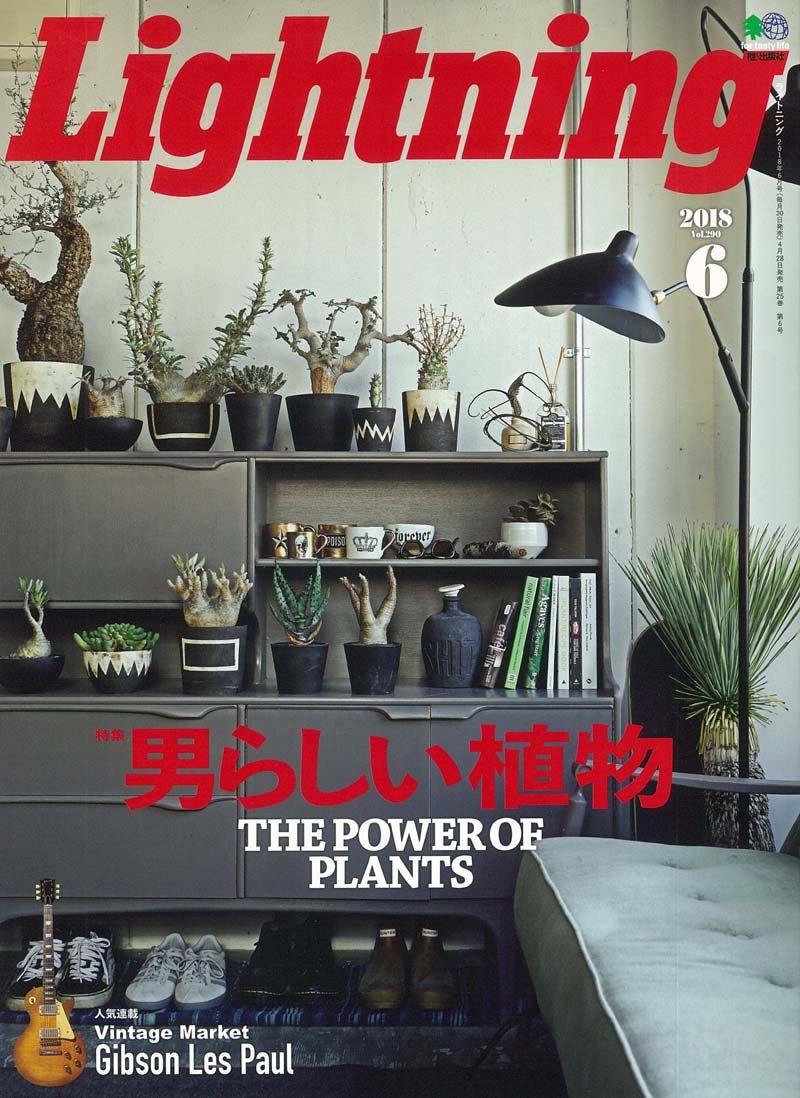 Lightning 2018年6月号 Vol.290「男らし植物」(2018/4/28発売)|メンズファッション誌「Lightning」公式オンラインストア