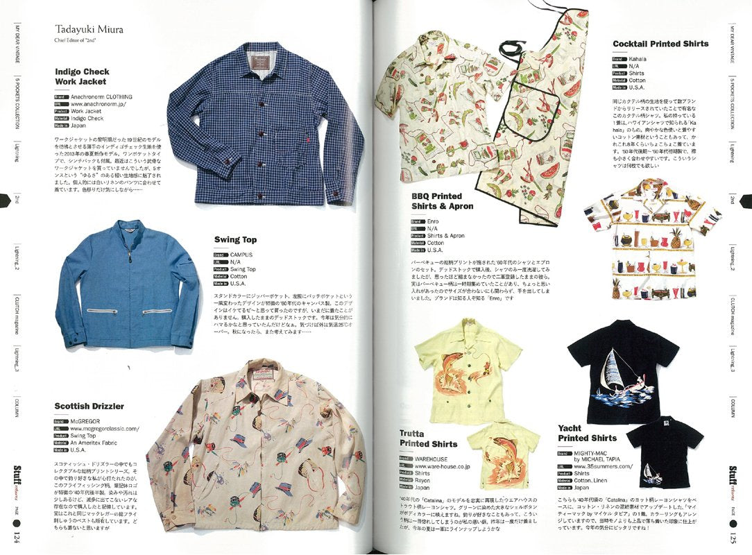 「Stuff returns」(2013/6/13発売)|メンズファッション誌「CLUTCH Magazine」公式オンラインストア