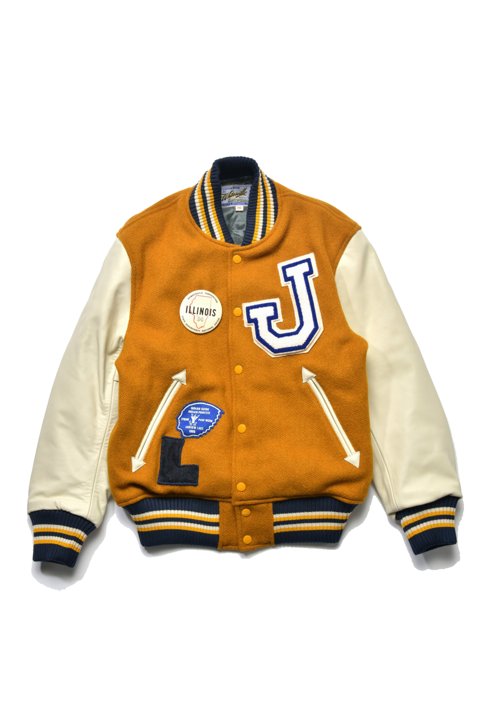 WHITESVILLE ウールメルトン アワードJKT（custom by ラーメン小池）