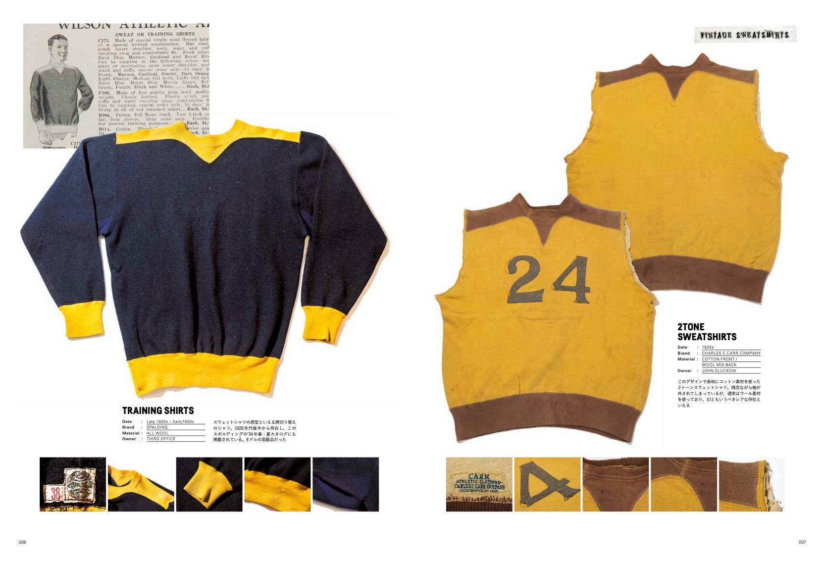 Lightning Archives「ヴィンテージスウェットシャツ」(2018/9/28発売)|メンズファッション誌「Lightning」公式オンラインストア