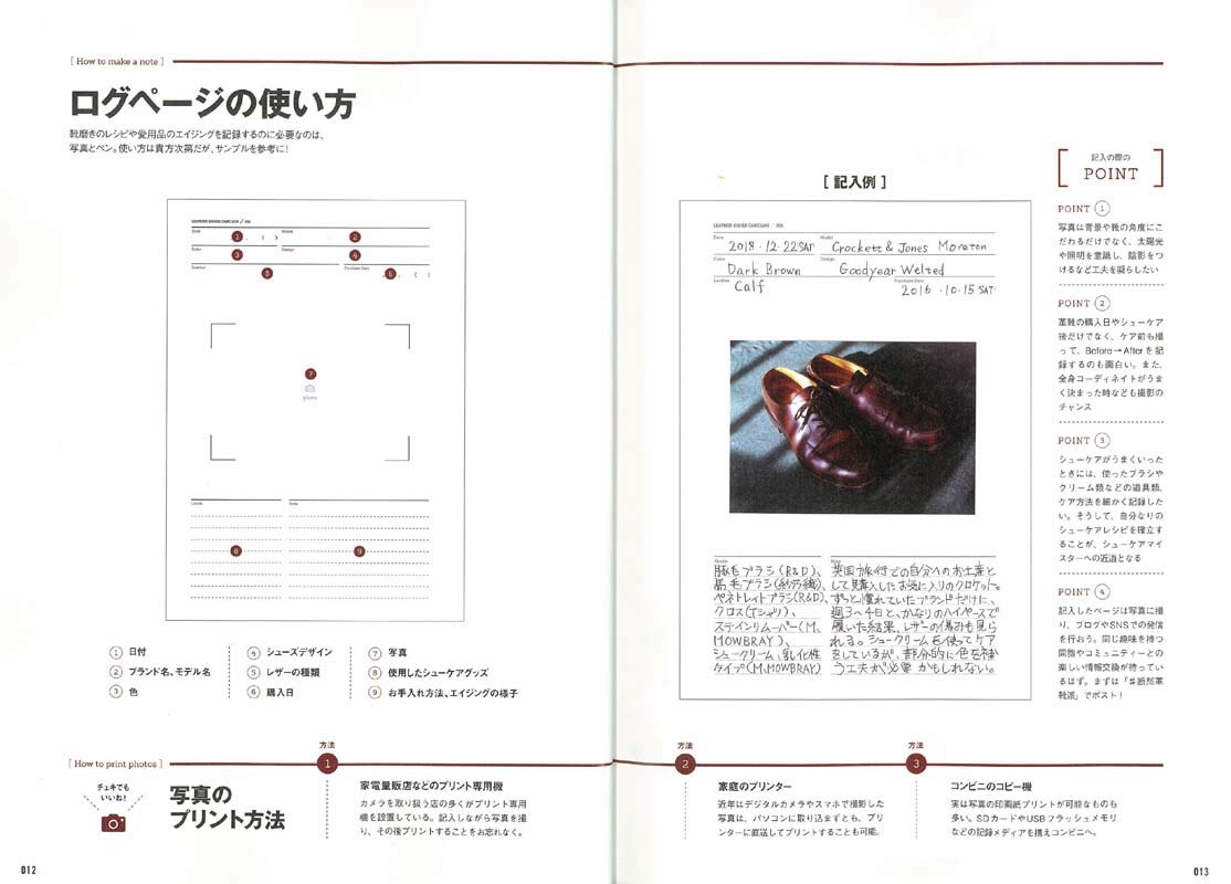 やりこみノート「革靴」(2018/12/28発売)|メンズファッション誌「Lightning」公式オンラインストア
