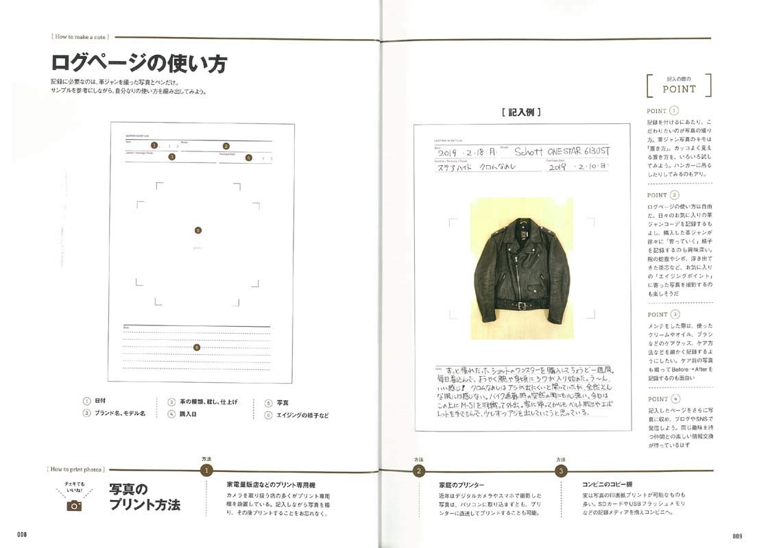 やりこみノート「革ジャン」(2019/2/18発売)