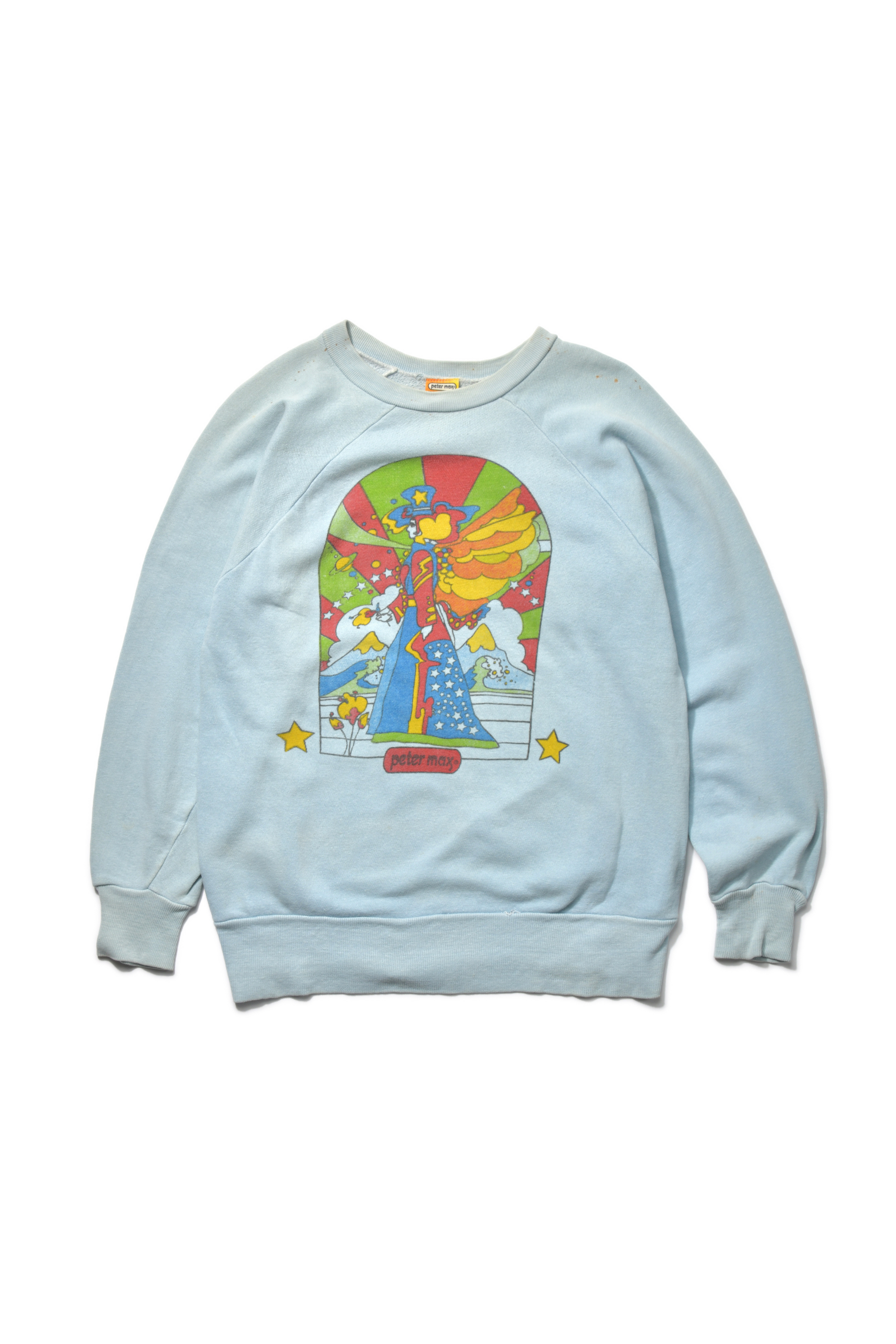 ピーターマックス　peter max スウェット　トレーナー 80's Neo Peter Max Filling Reversible Sweatshirt ピーター