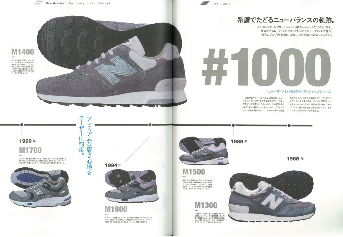 別冊2nd Vol.20「NEW BALANCE BOOK」(2015/3/28発売)*