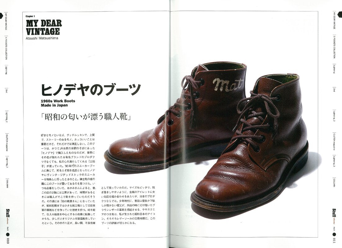 「Stuff returns」(2013/6/13発売)|メンズファッション誌「CLUTCH Magazine」公式オンラインストア