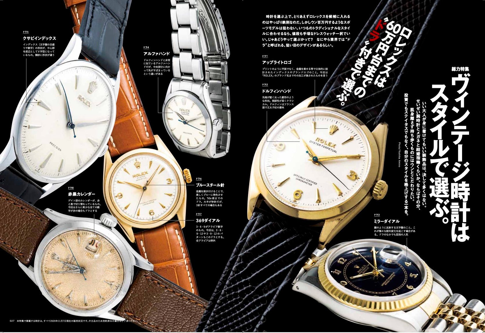 2nd 2021年1月号 Vol.166「ヴィンテージ時計はスタイルで選ぶ。」(2020/11/16発売)