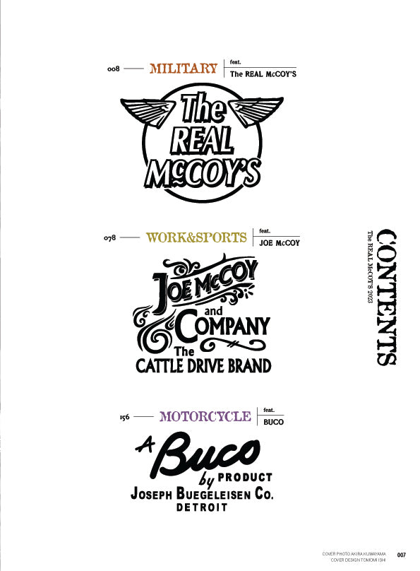 THE REAL MCCOYS 2023(2022/10/31発売)