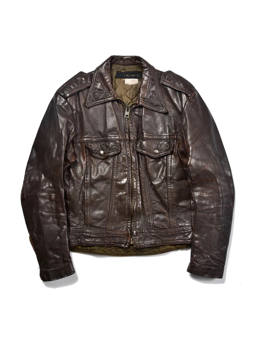 1970s AMF Harley-Davidson Leather Jacket