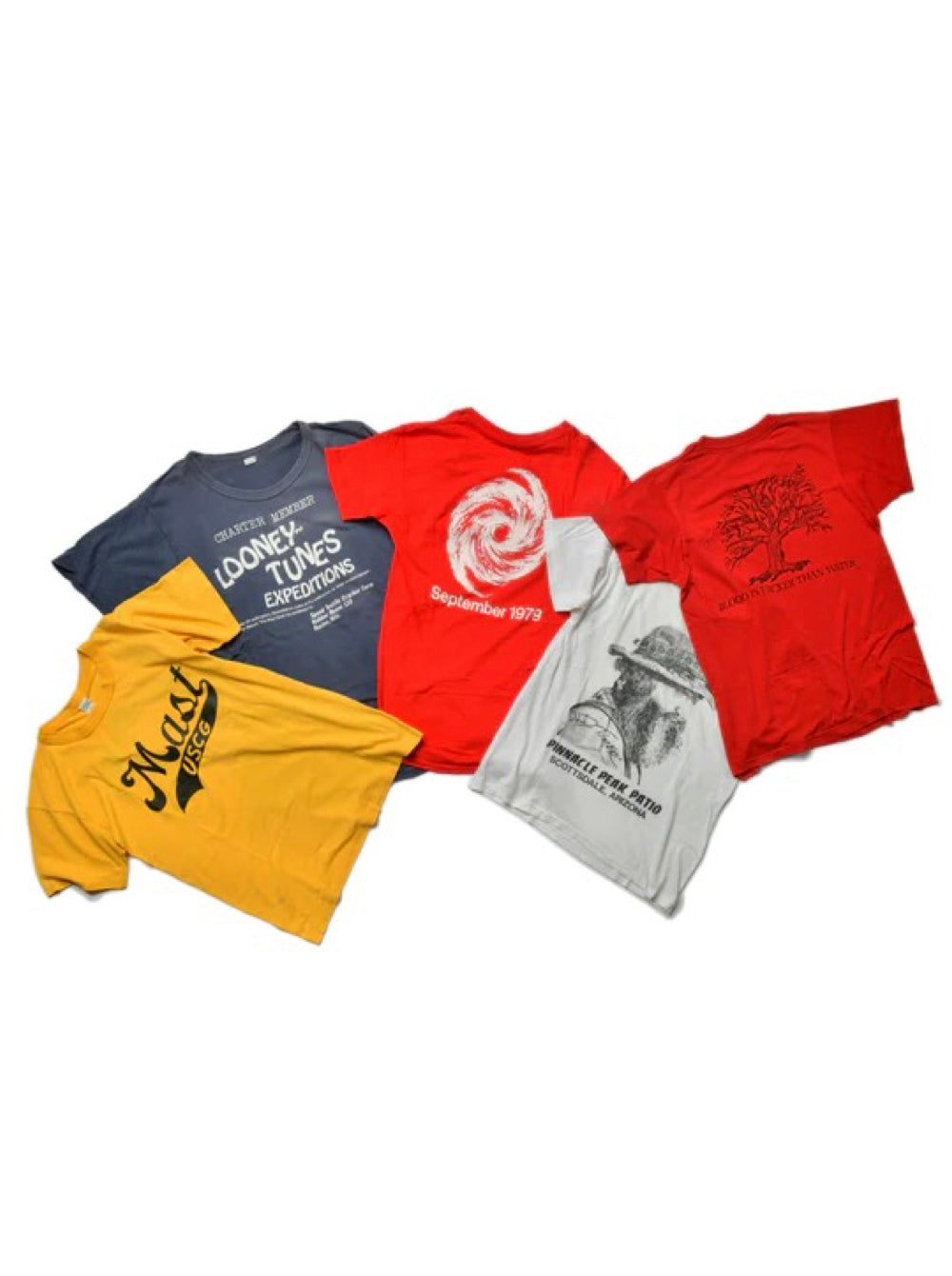 1970-80s 厳選グッドプリントTシャツ5枚セット