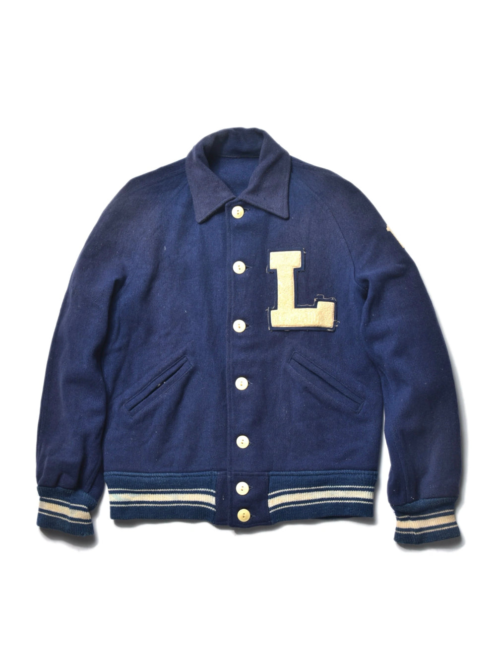 1940～50年代 Wool Button Stadium Jacket