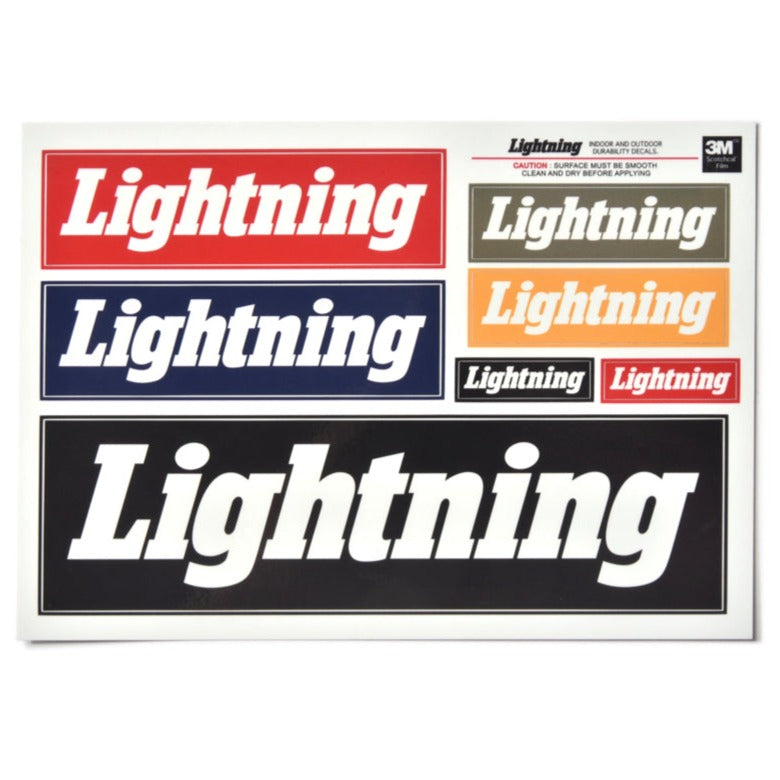 Lightning ステッカー