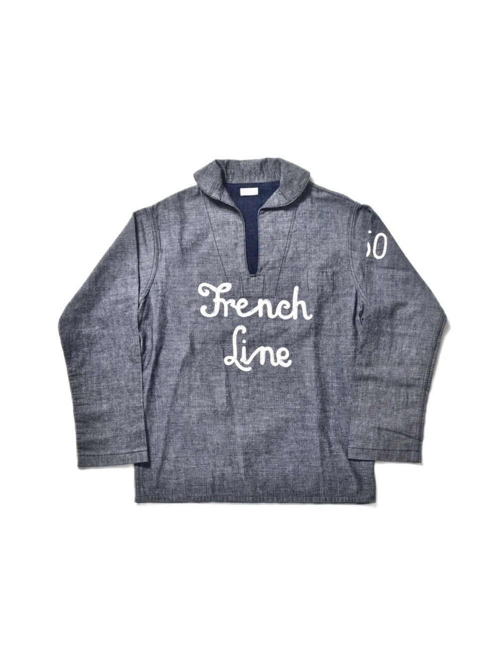 WAREHOUSE × Lightning French Line デニムプルオーバージャケット