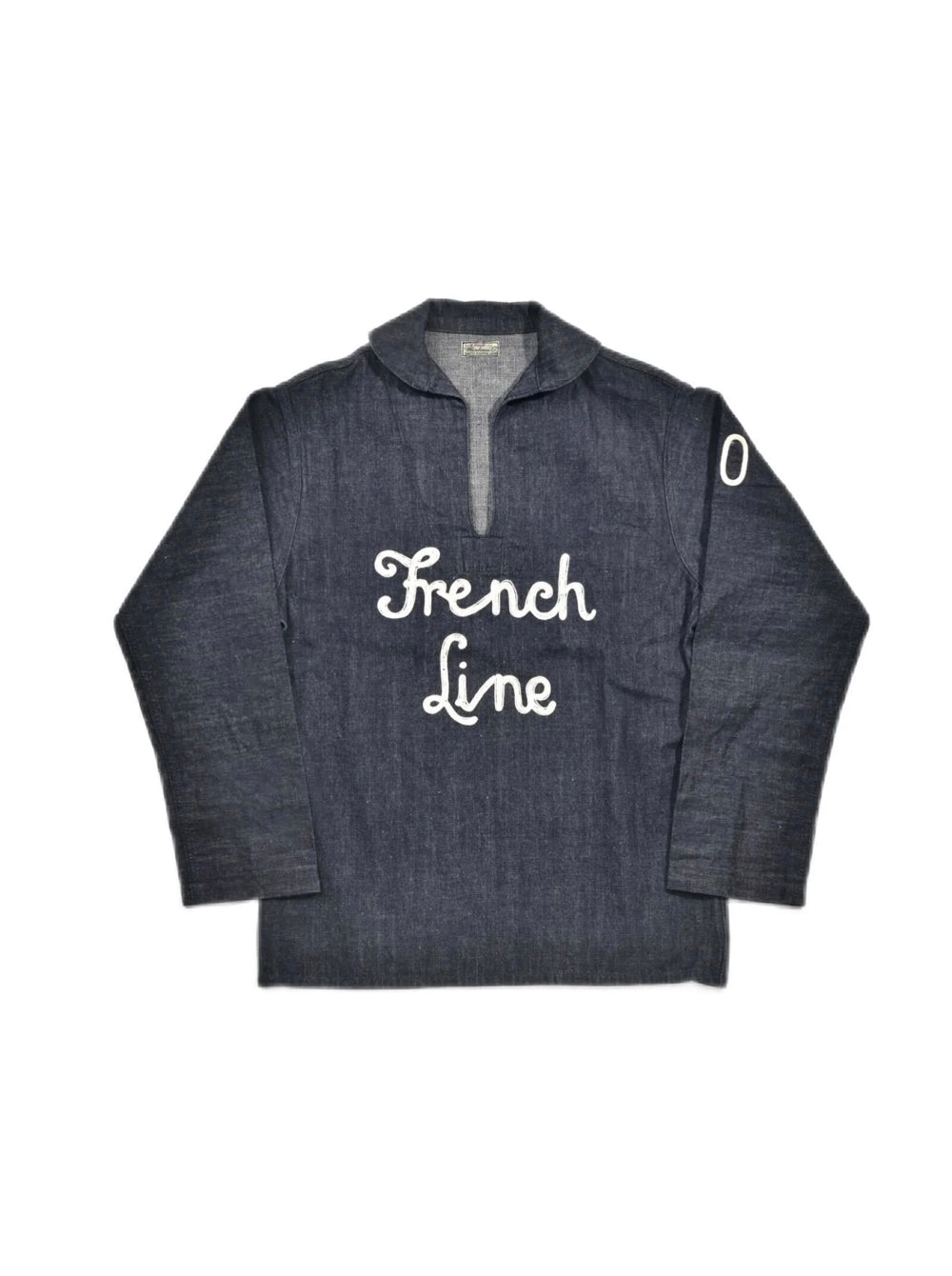 WAREHOUSE × CLUTCH CAFE LONDON French Line デニムプルオーバージャケット