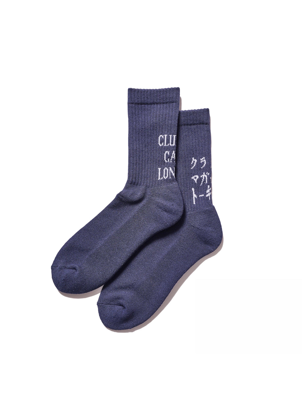 CLUTCH Magazine x CLUTCH CAFE x ROSTER SOX オリジナルロゴソックス <ネイビー>