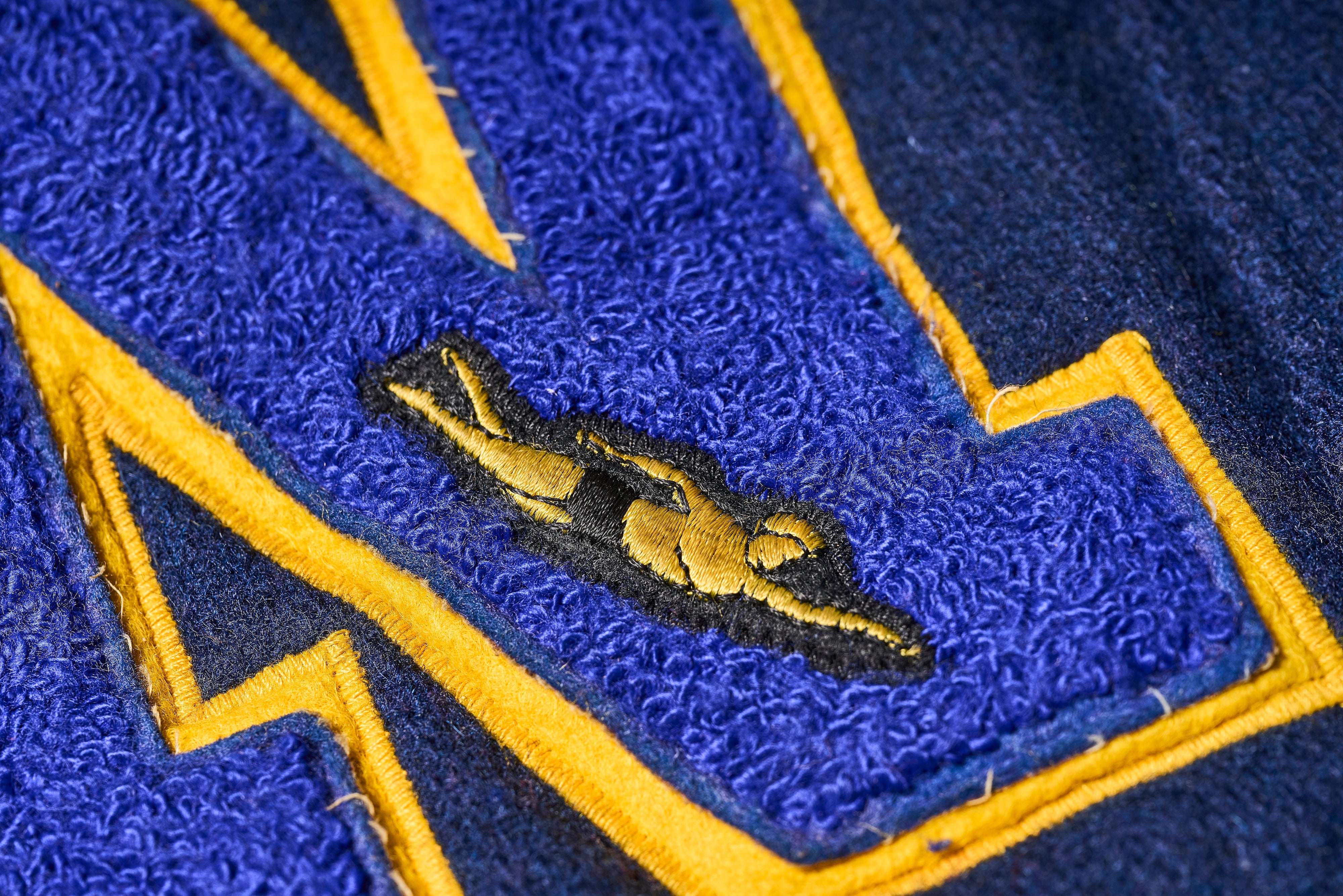 1970s DeLONG VARSITY JACKET ”INDIAN”