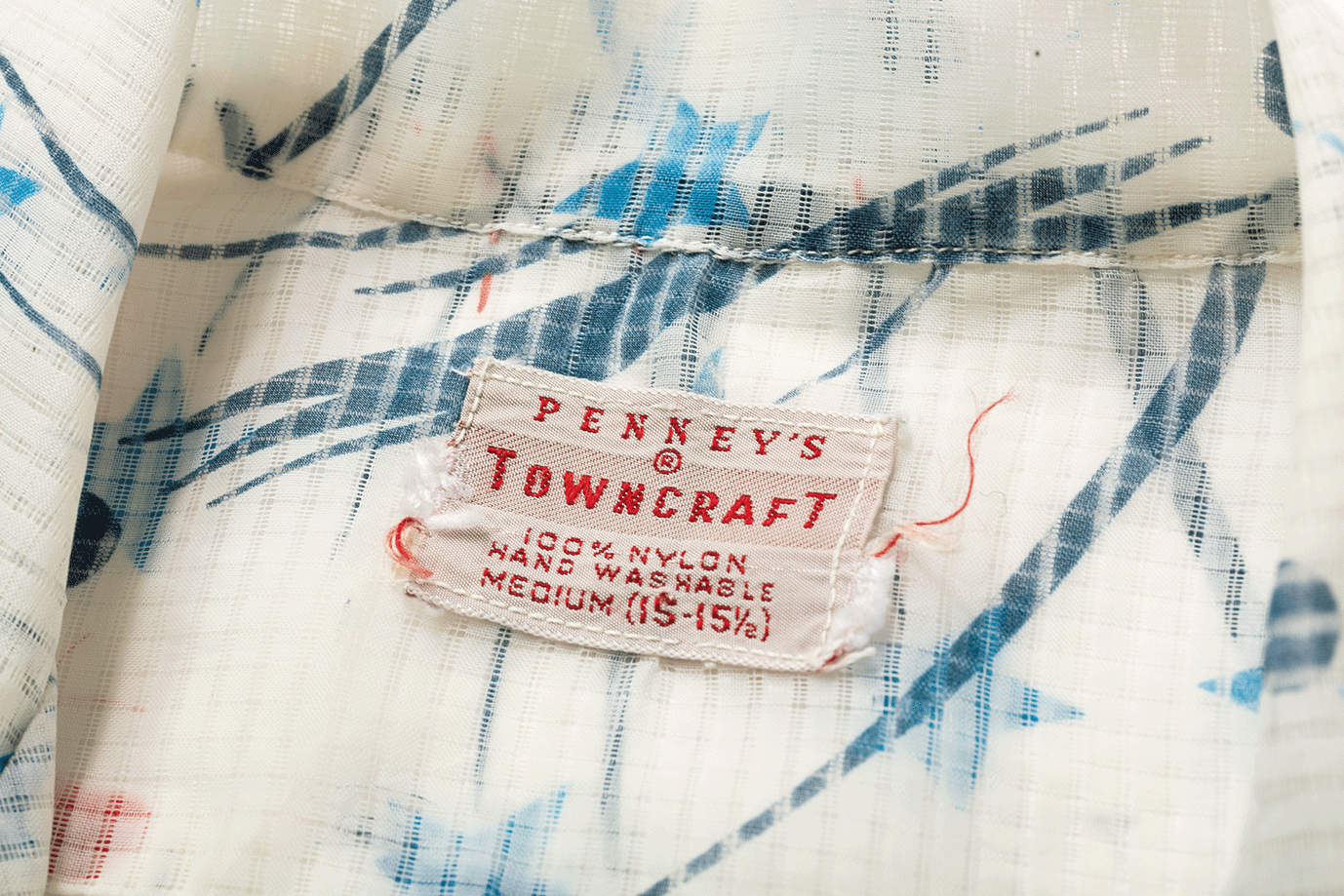 1950s TOWN CRAFT ナイロンシャツ(JELADOのTシャツ付き)