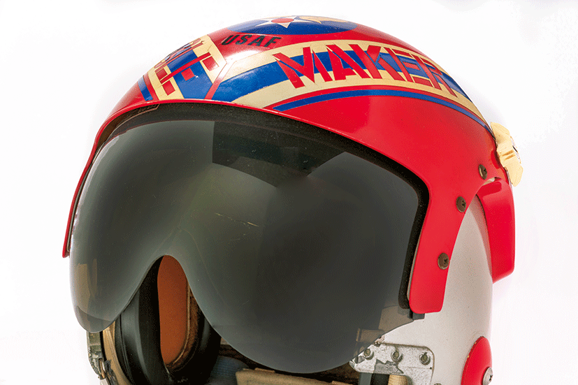 1970s US NAVY ダブルバイザーヘルメットカスタム