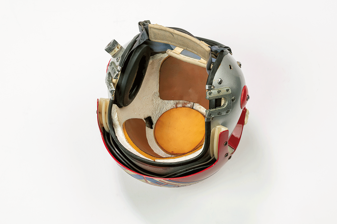 1970s US NAVY ダブルバイザーヘルメットカスタム