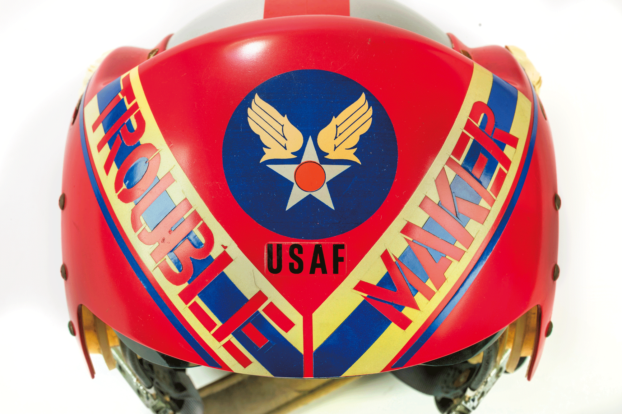 1970s US NAVY ダブルバイザーヘルメットカスタム