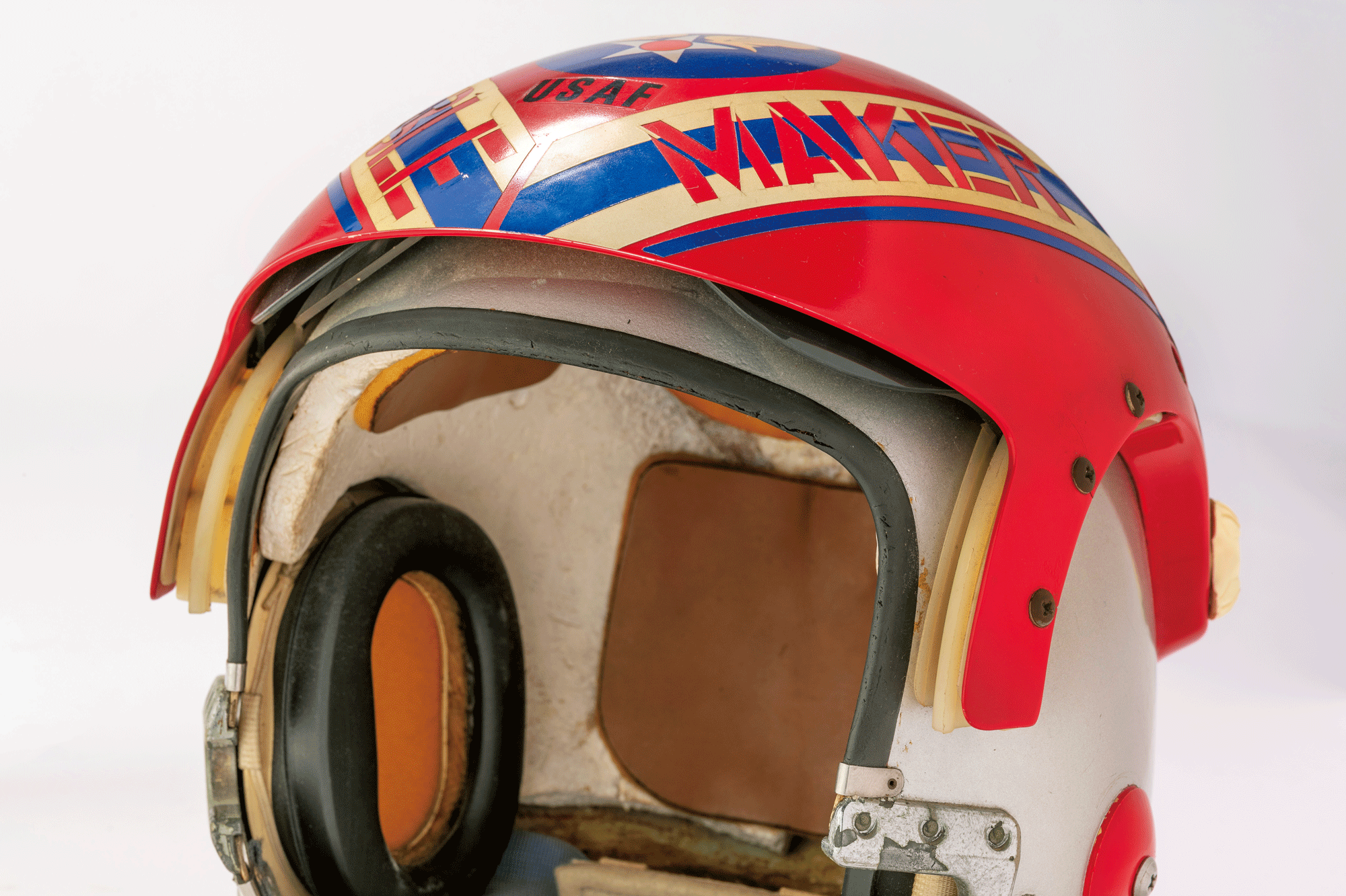 1970s US NAVY ダブルバイザーヘルメットカスタム