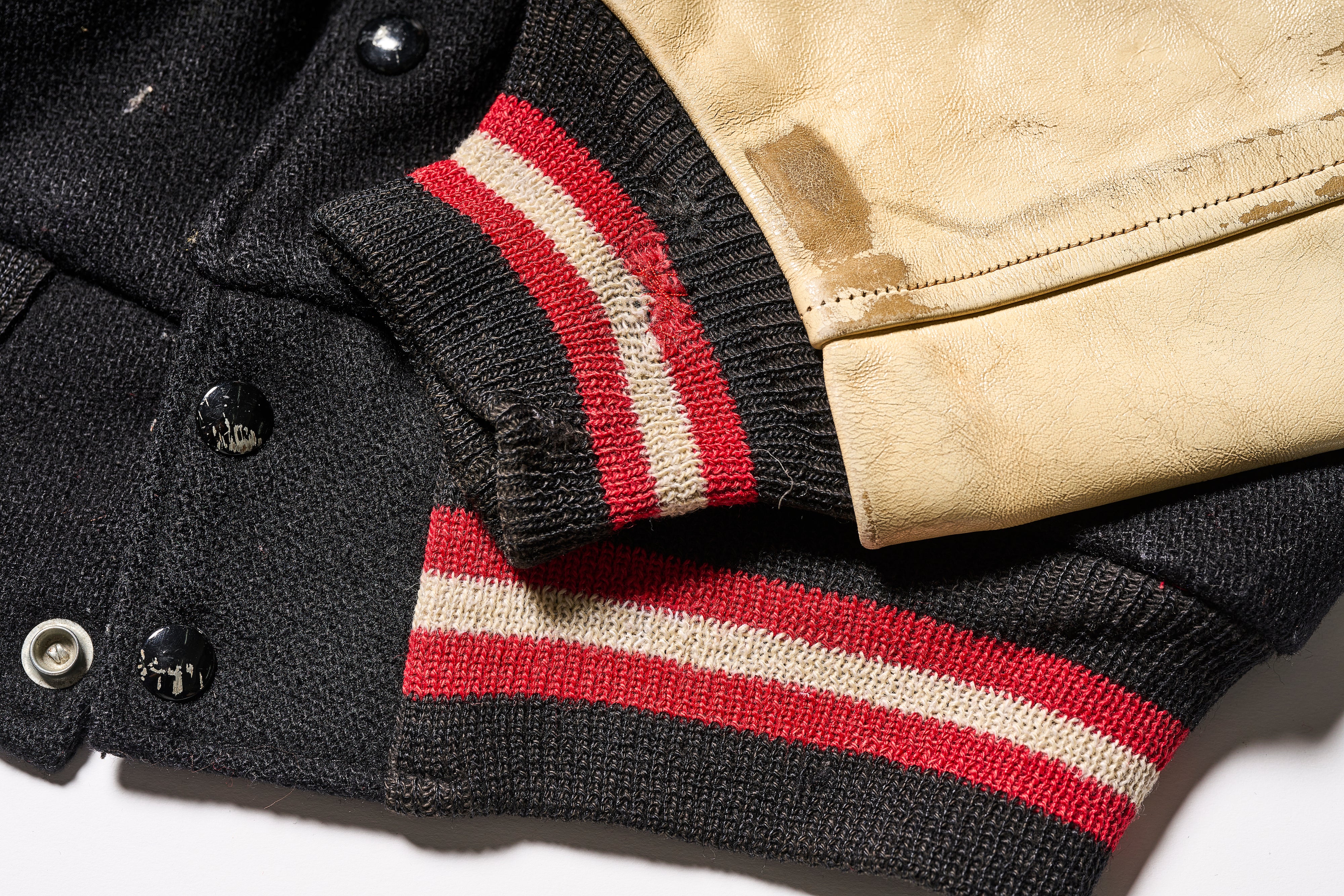 1980s BUTWIN VARSITY JACKET ”SKULL”