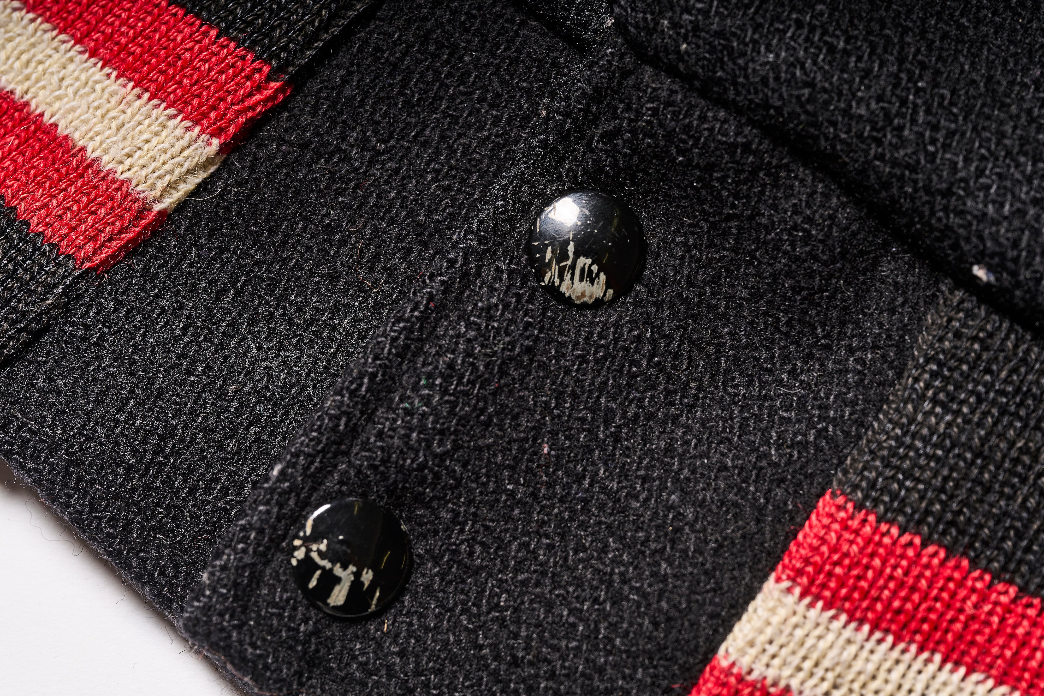 1980s BUTWIN VARSITY JACKET ”SKULL”