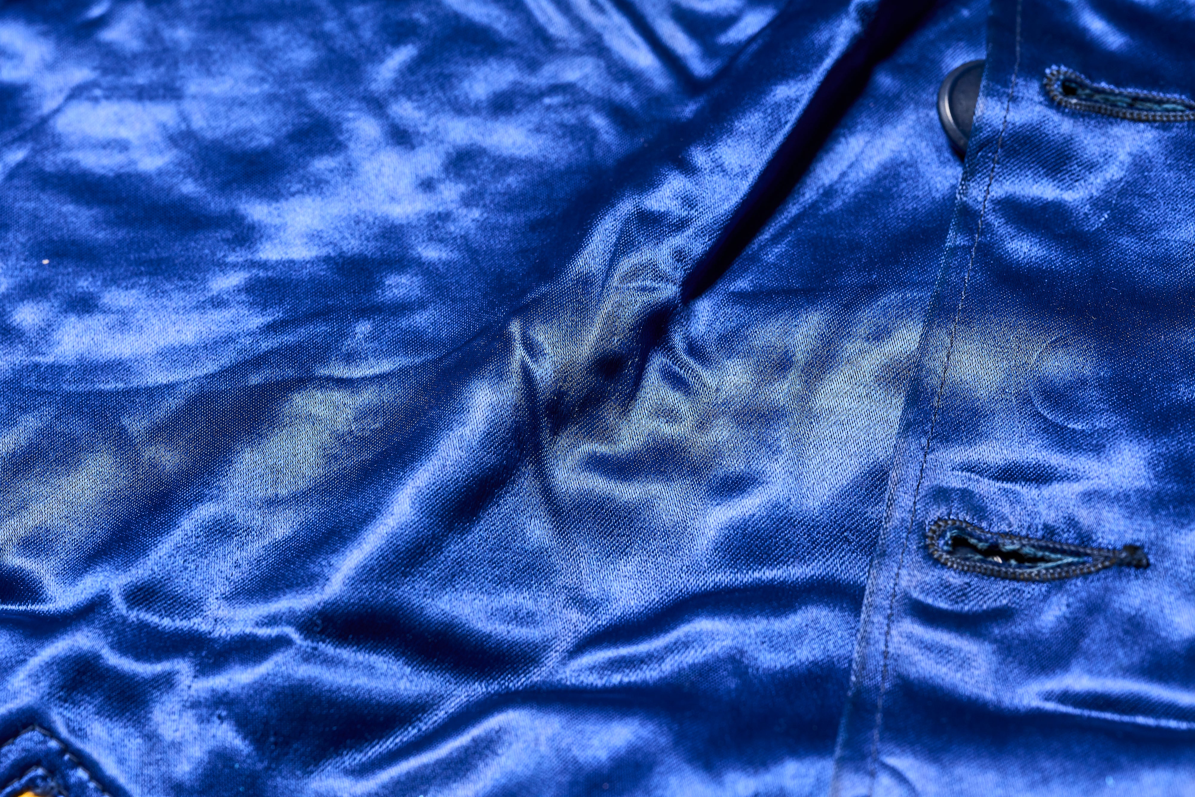 1950s WILSON SATIN VARSITY JACKET