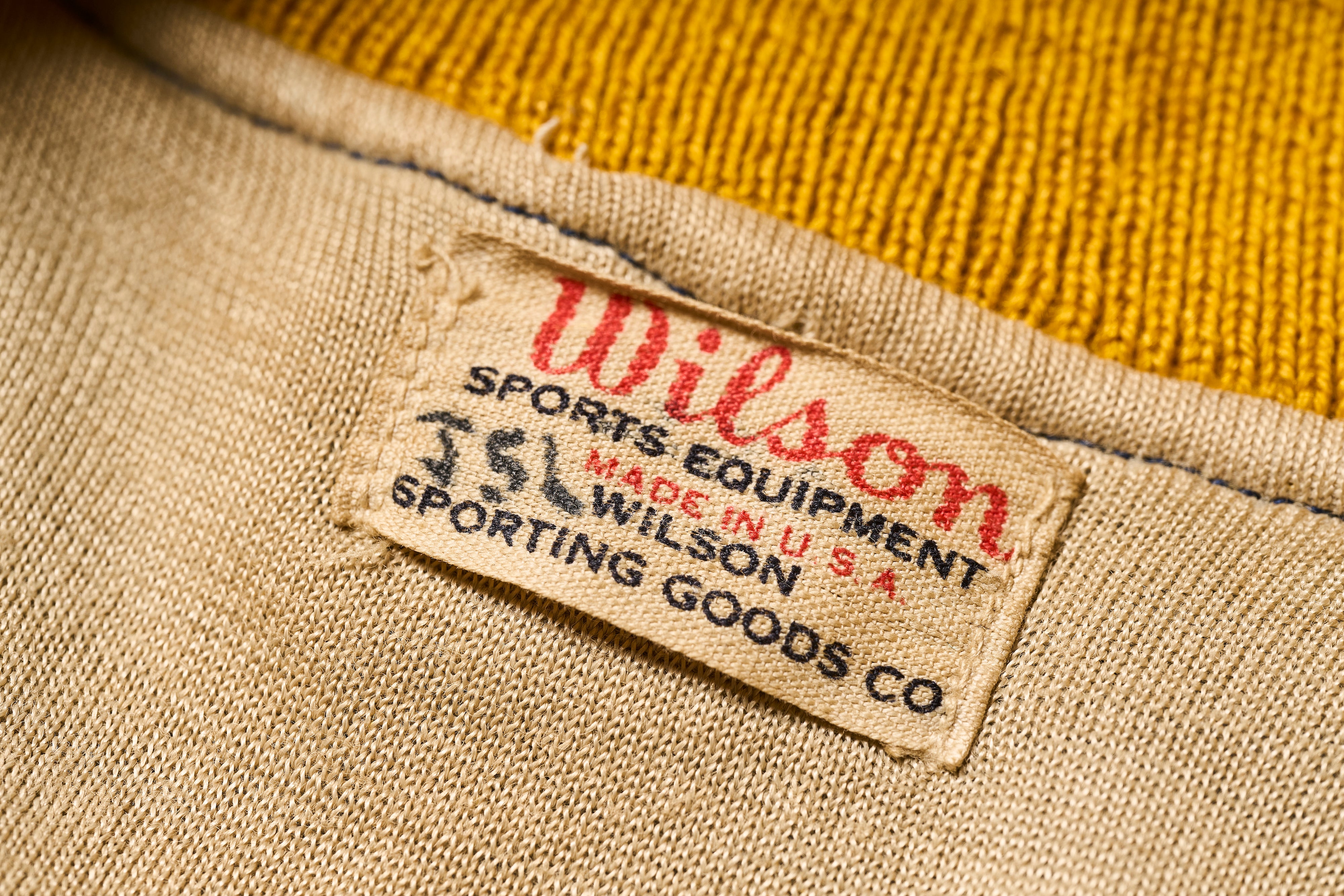 1950s WILSON SATIN VARSITY JACKET