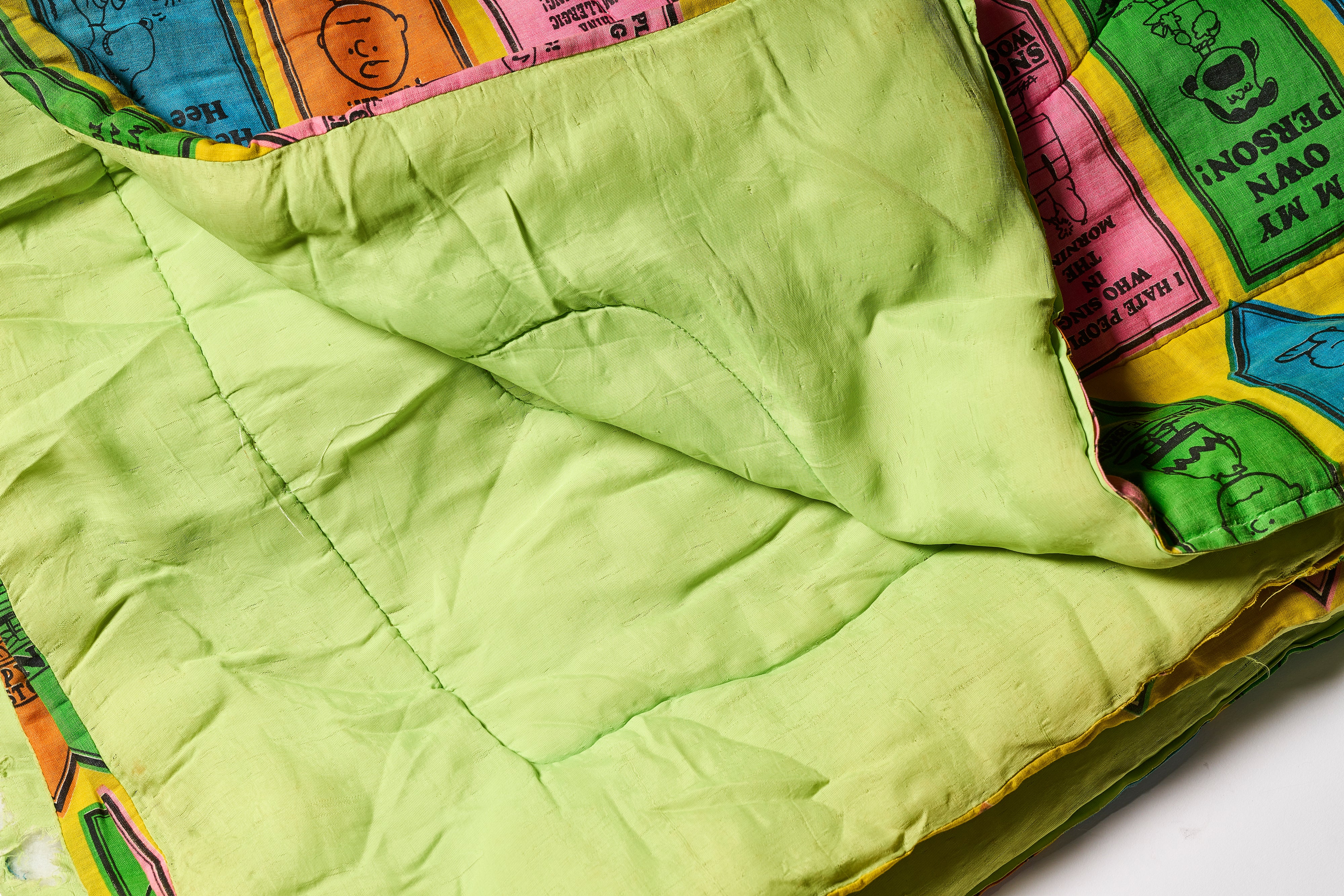 1970s SNOOPY QUILTING MAT