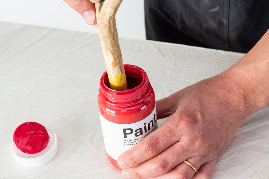 小枝を使ったウォールフック(DIY連載で制作したアイテム)