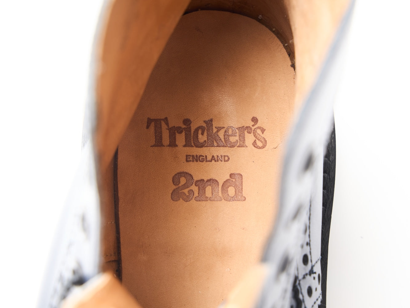 【Tricker’s × 2nd】STOW NAVY CALF【8月20日頃出荷】