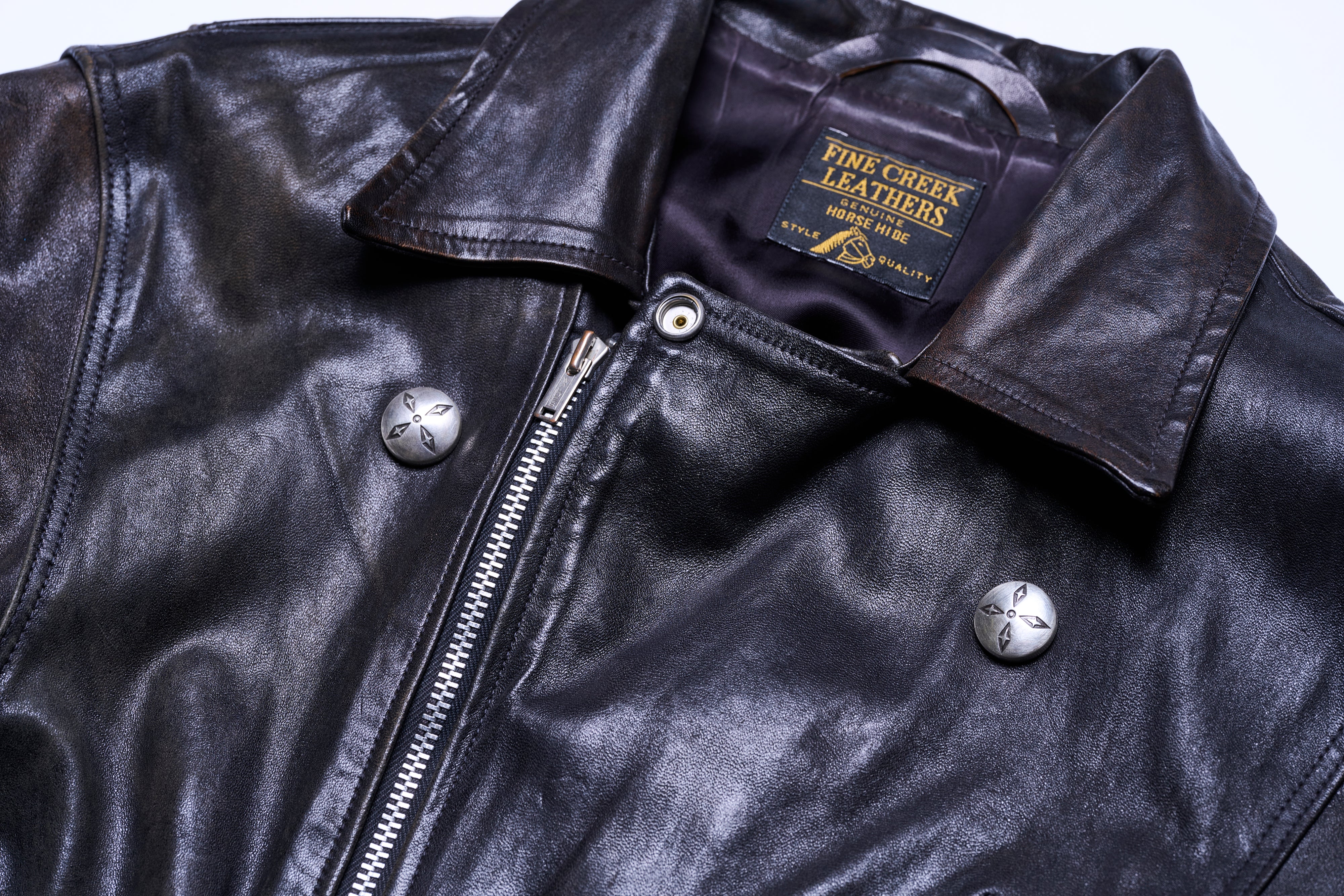 〈完売御礼〉【Lightning30周年企画】モヒカン小川 × MASAYOSHI Lightning Leather Lover シルバースナップボタン Lightning30周年記念モデル