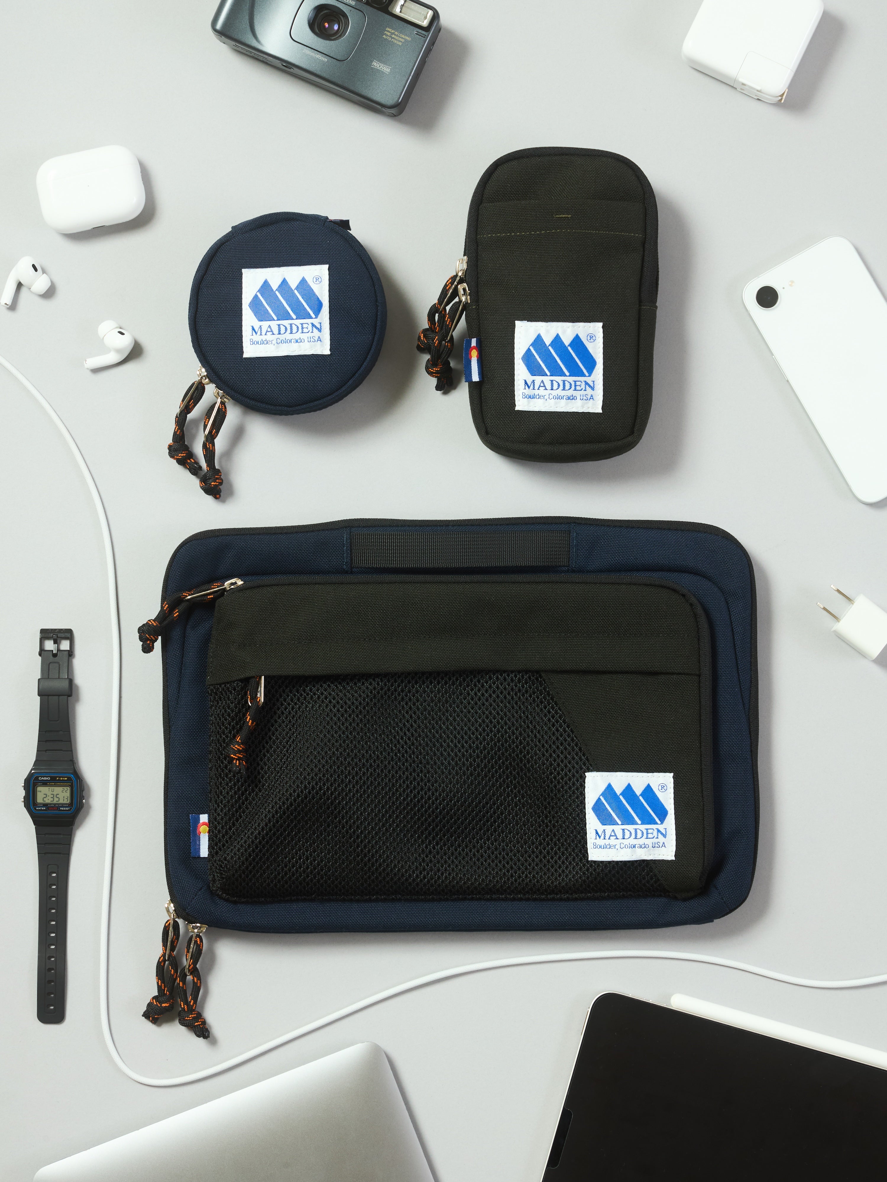 MADDEN×2nd バッグイン バッグ [Desk Gear Case]