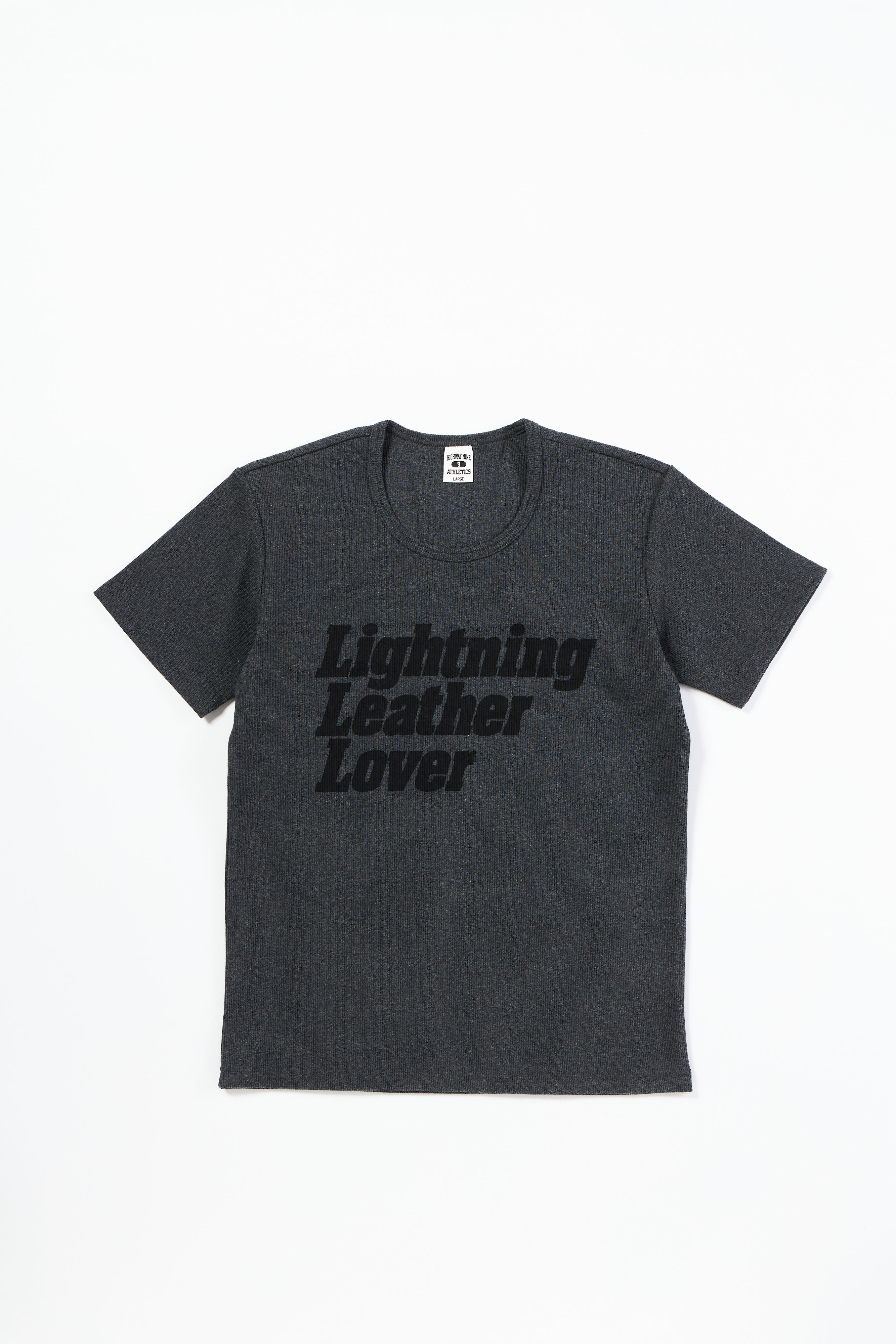 Lightning Leather Lover Tシャツ リブフライス