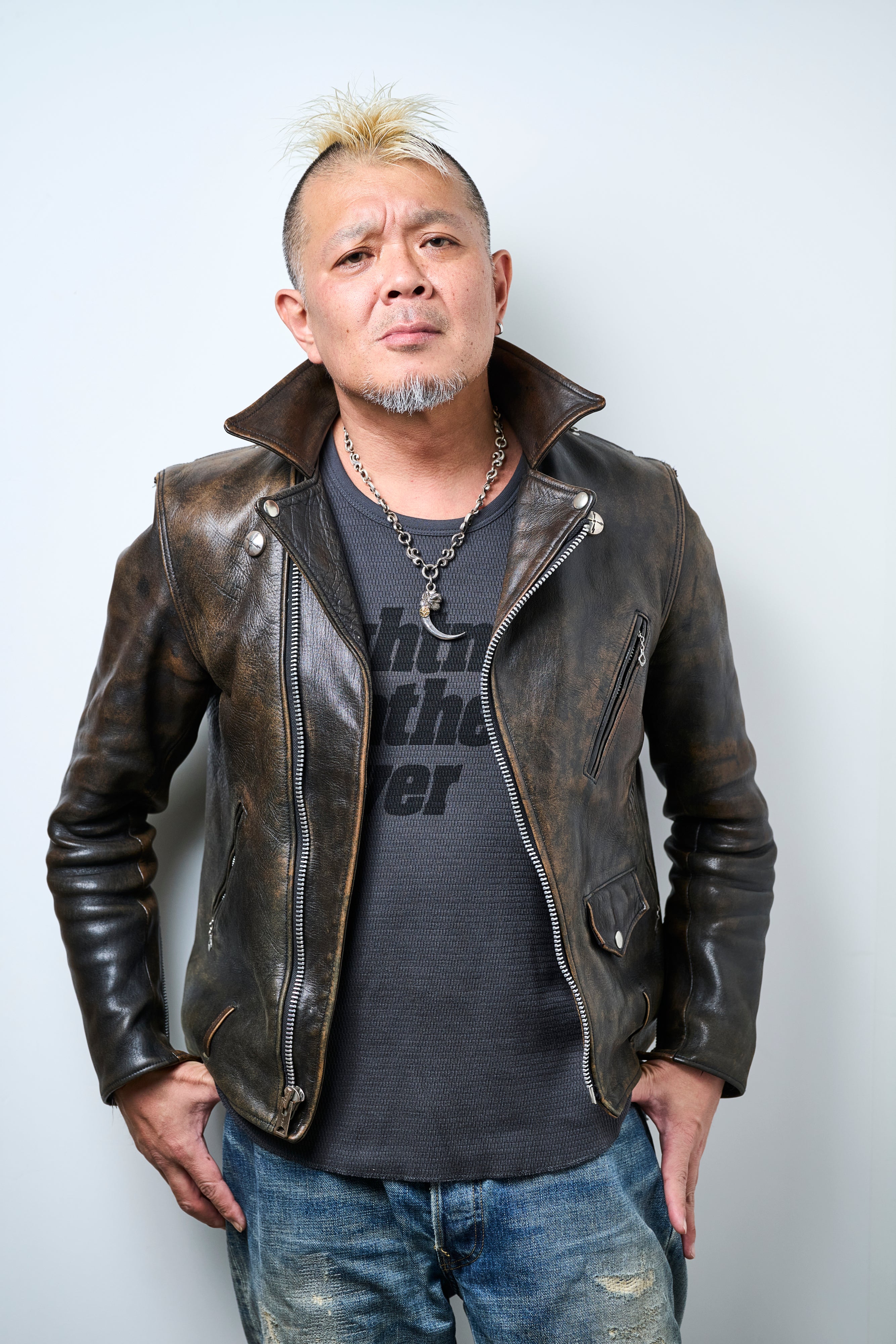 Lightning Leather Lover Tシャツ ハニカムサーマル