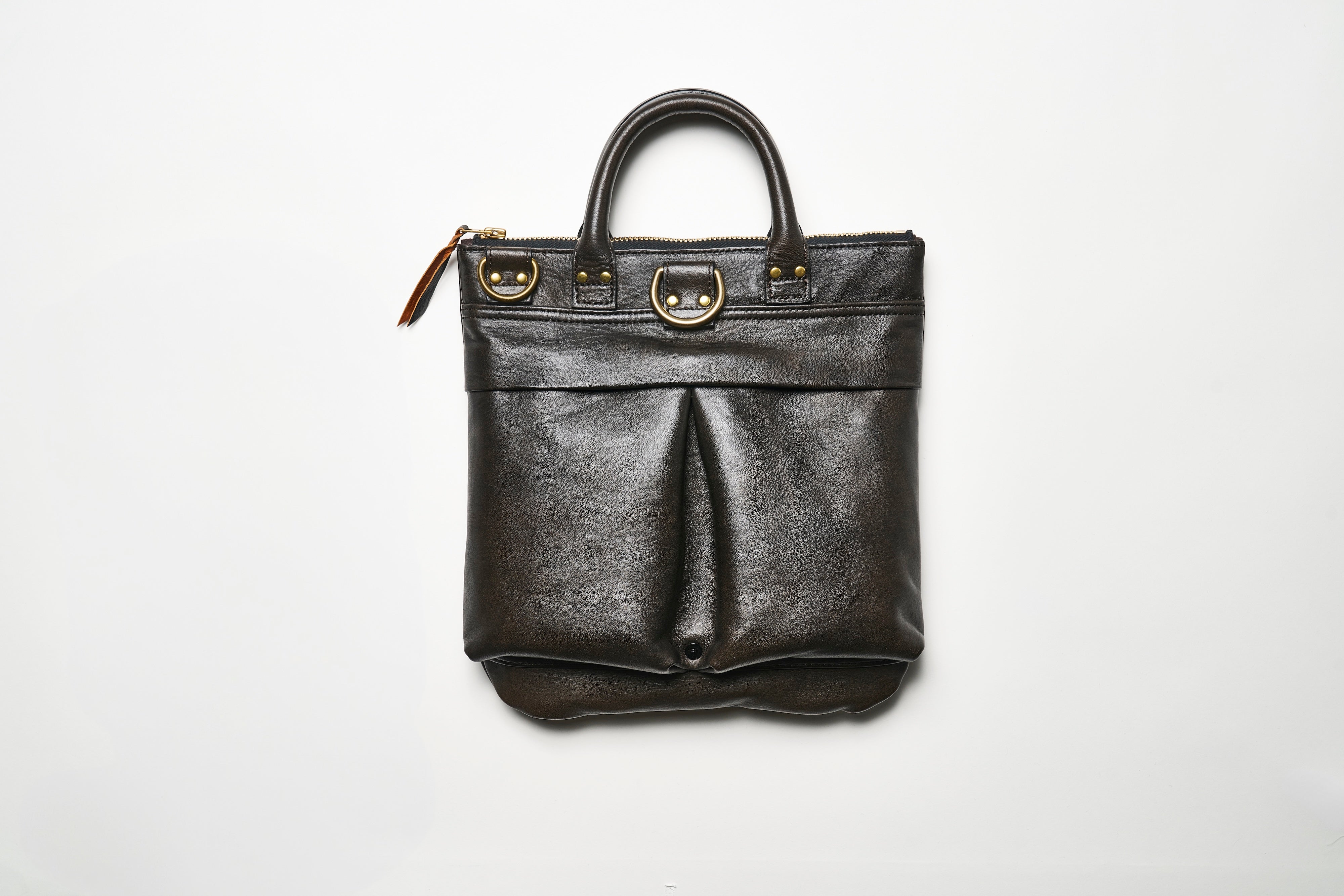 【5/14配信で紹介】池田工芸 × Lightning 純国産「茶芯」ホースハイド T-Core Leather Lover Minimet Bag