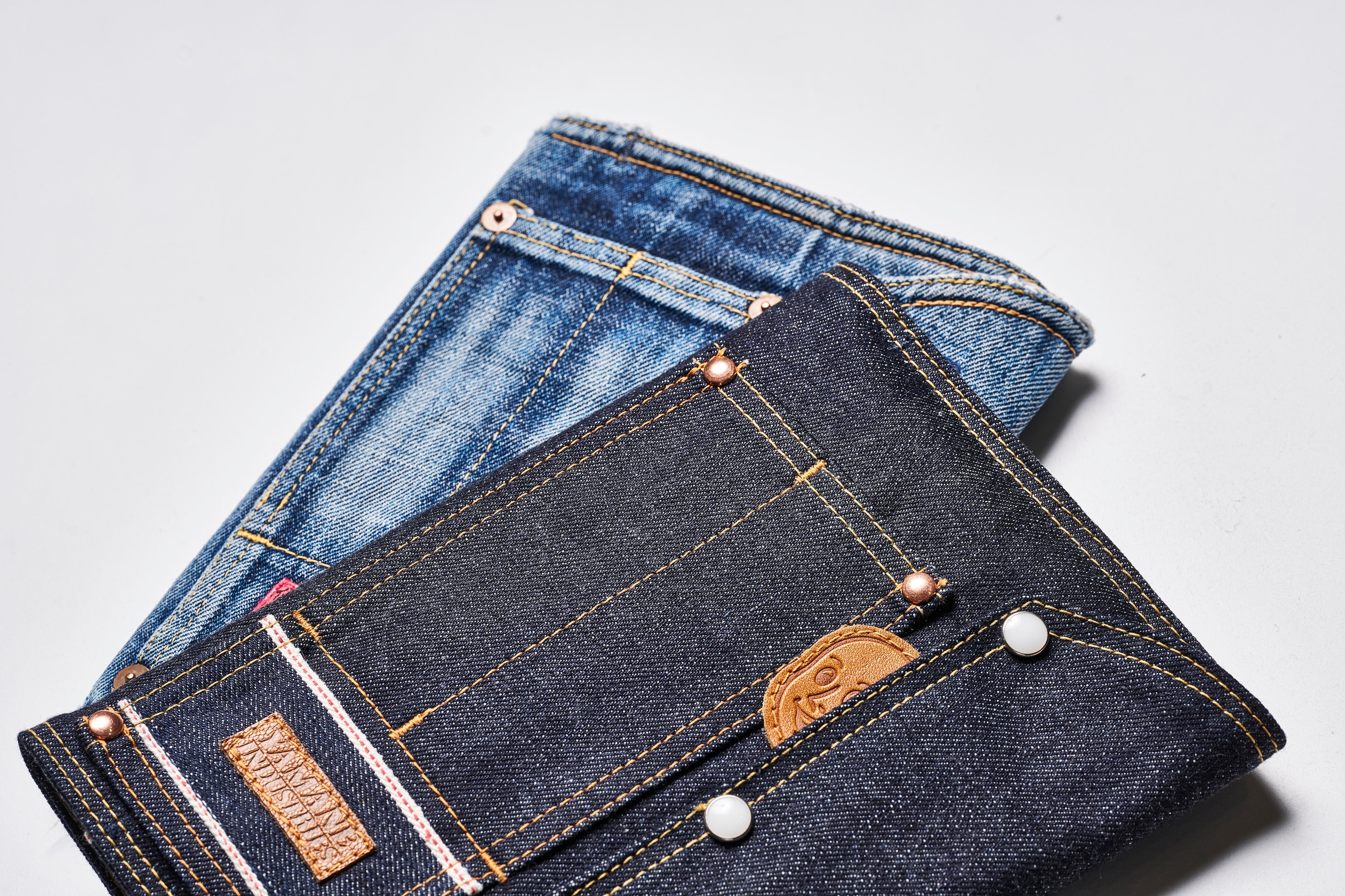 YAMANE INDUSTRIES × LightningセルビッジデニムノートカバーA5（ノート付き）
