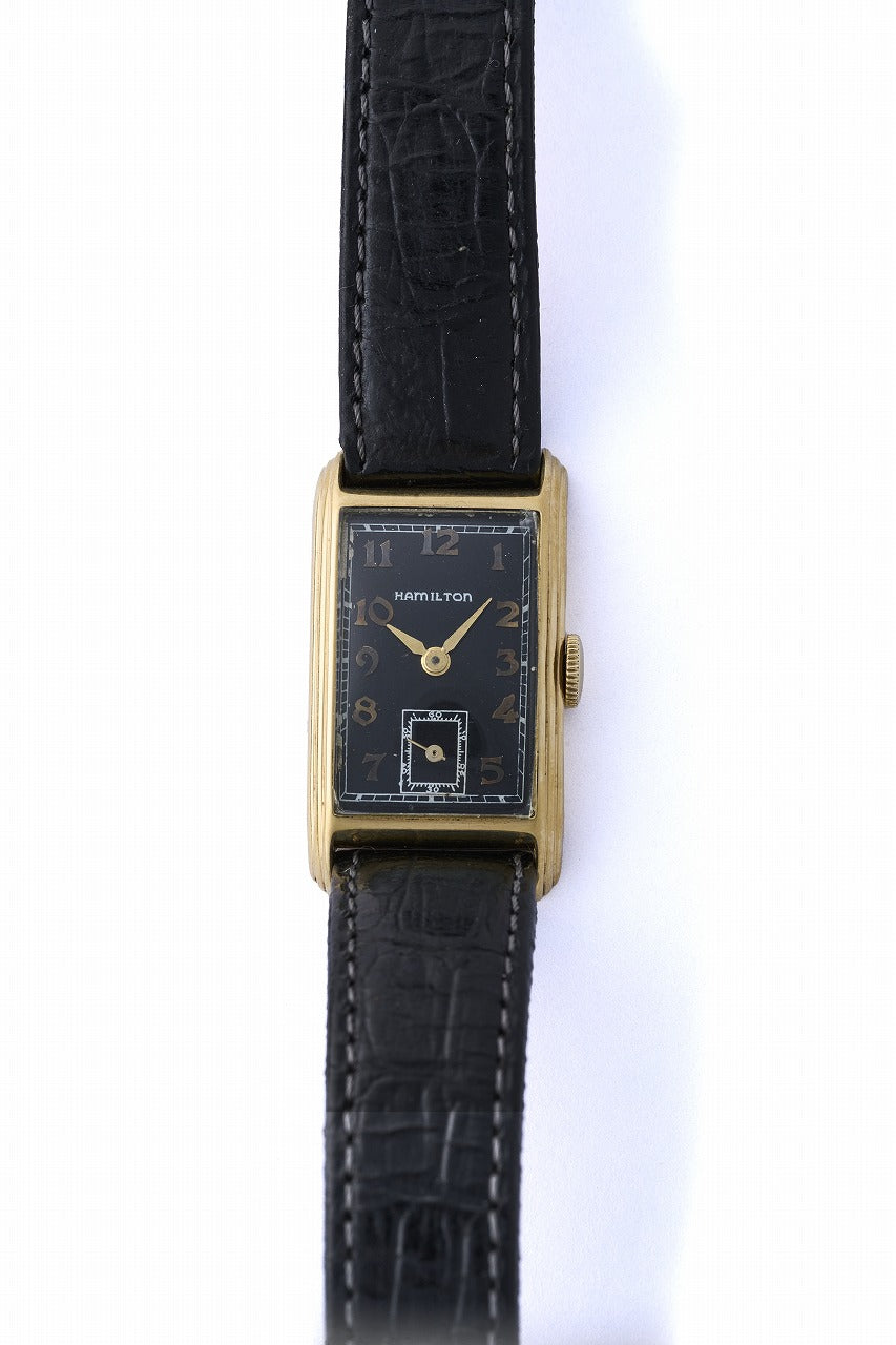 1940s HAMILTON “GILBERT” 14Kスモセコ手巻きウォッチ