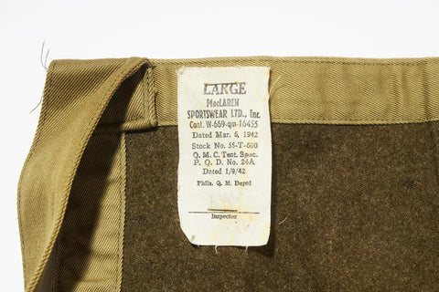 1942 U.S.ARMY COMBAT WINTER TROUSERS 'TANK' TROUSERS