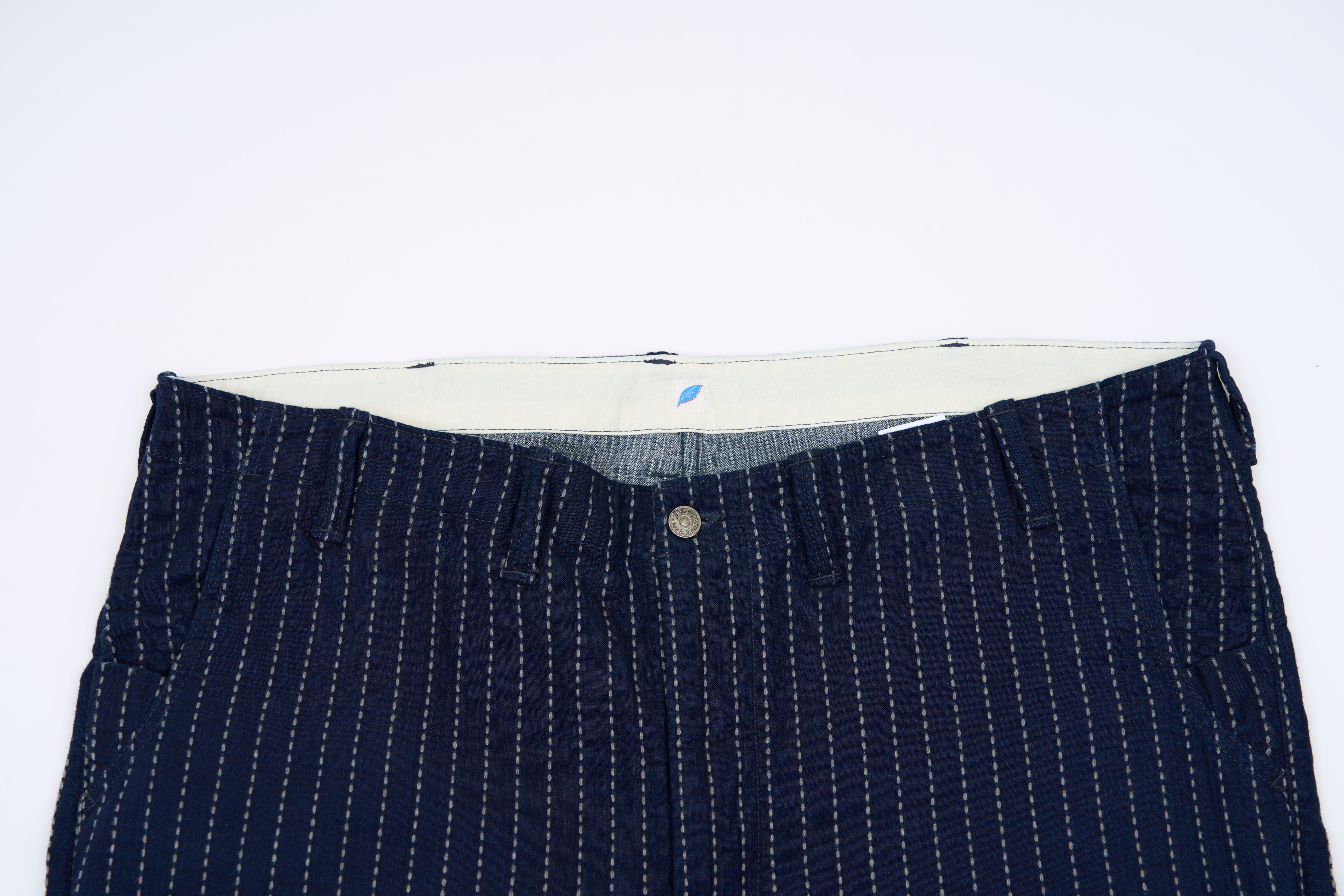 【超 BIG SIZE　ポチャ専用】pure blue japan×Lightning ワークトラウザーズ【編集長プライベートコレクション】