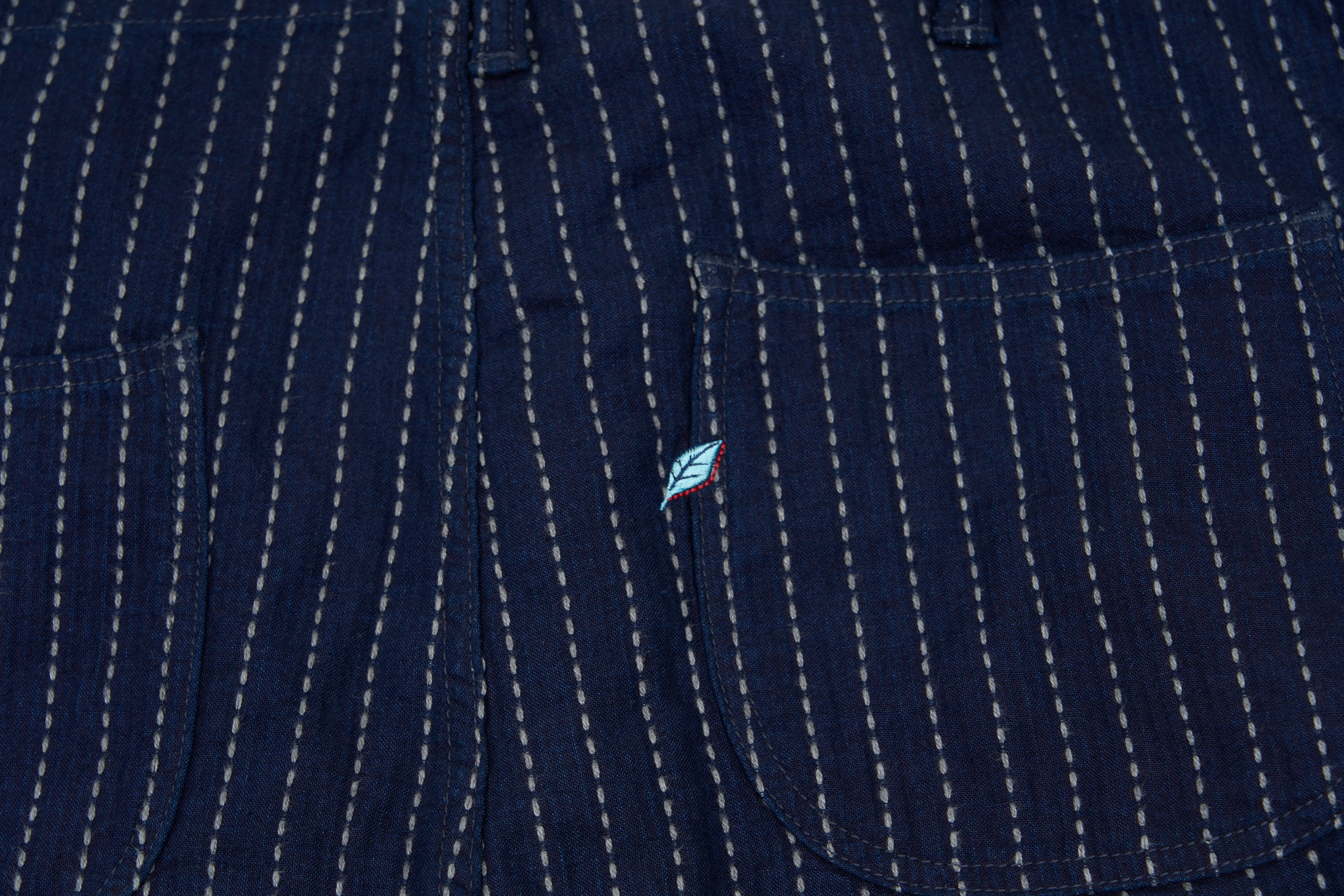 【超 BIG SIZE　ポチャ専用】pure blue japan×Lightning ワークトラウザーズ【編集長プライベートコレクション】
