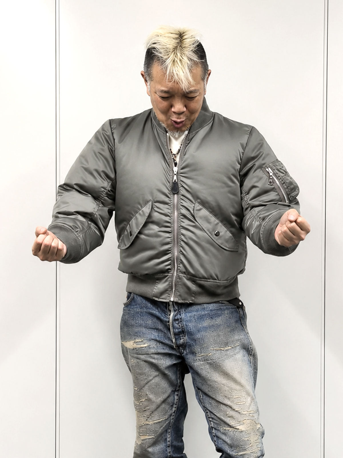 【MA-1×空調服(R)】ファン付きMA-1(MA-FAN)（Lightning×YUKA EDITION）【8月21日頃出荷】