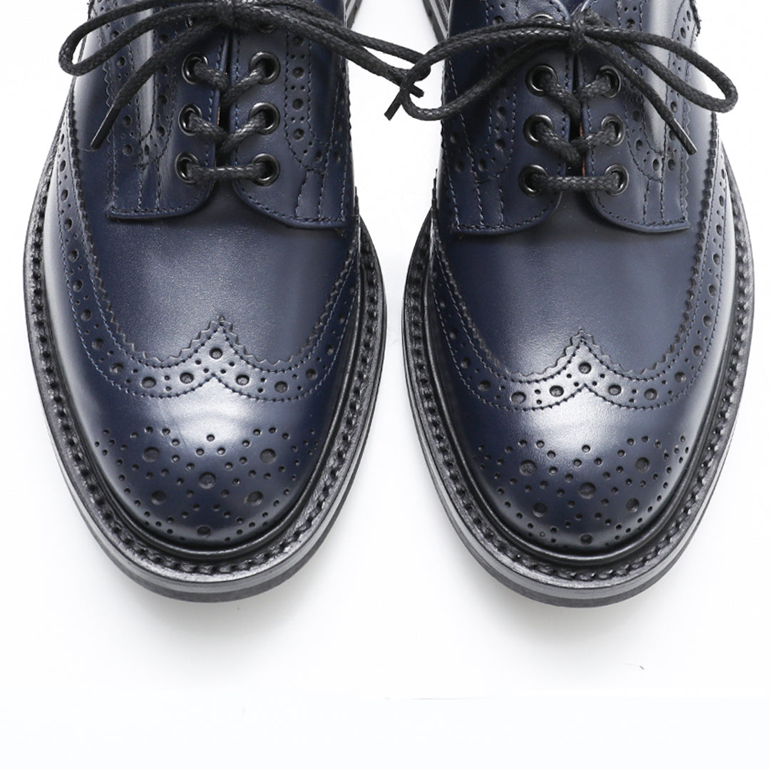 別注【Tricker’s × 2nd】「名品ネイビー」トリッカーズ不朽の名作 BOURTON（バートン） NAVY CALF【2027年1月25日頃出荷】
