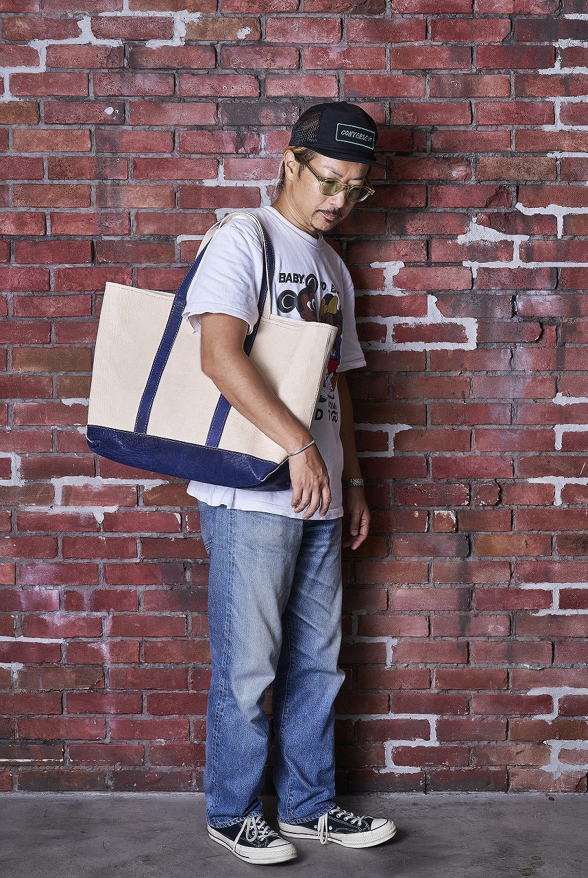 KIGO × Lightning　ブルハイド　レザートート