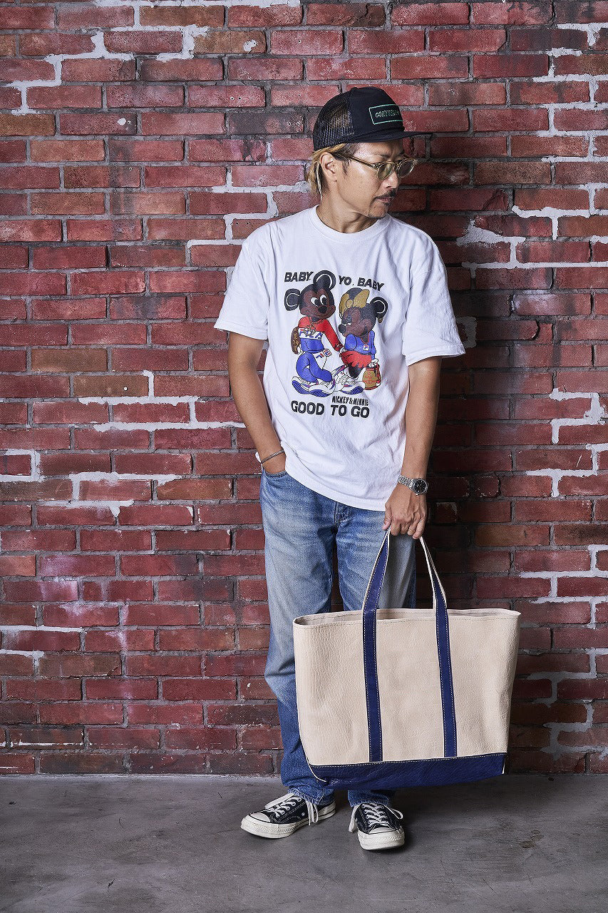 KIGO × Lightning　ブルハイド　レザートート