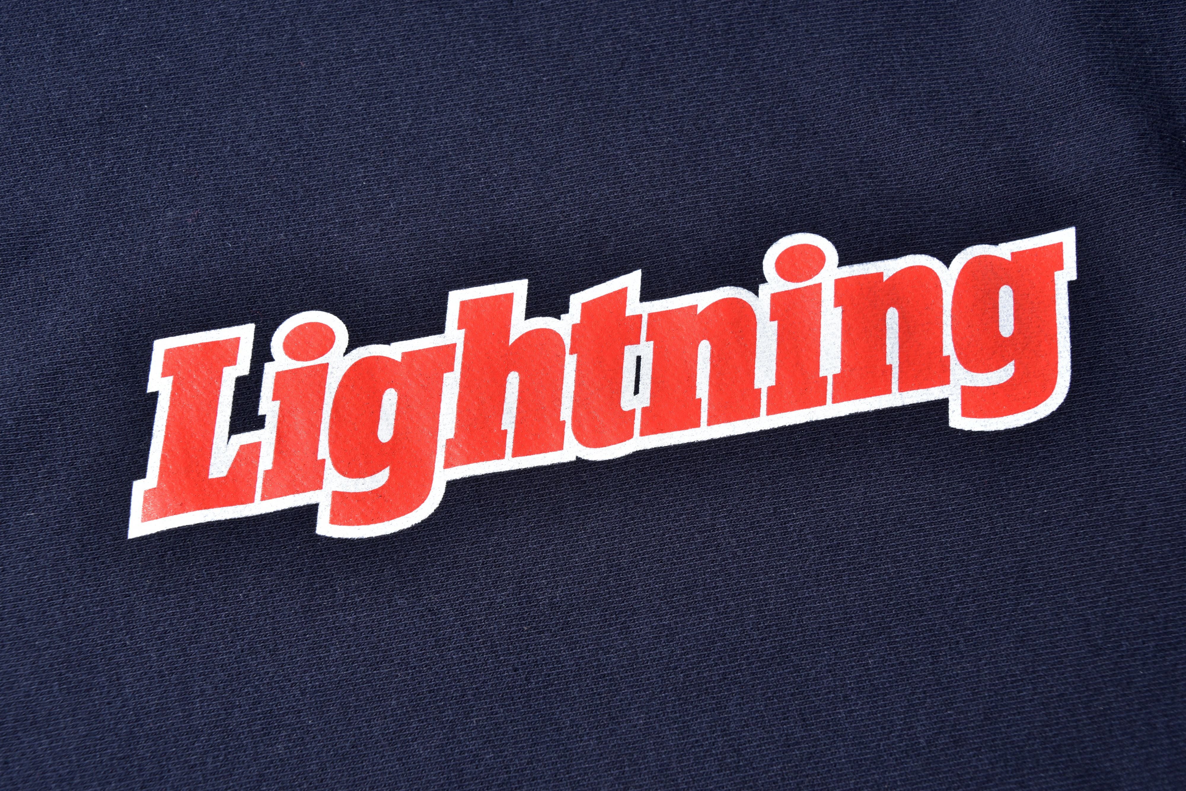 Lightningロゴプリントスウェット