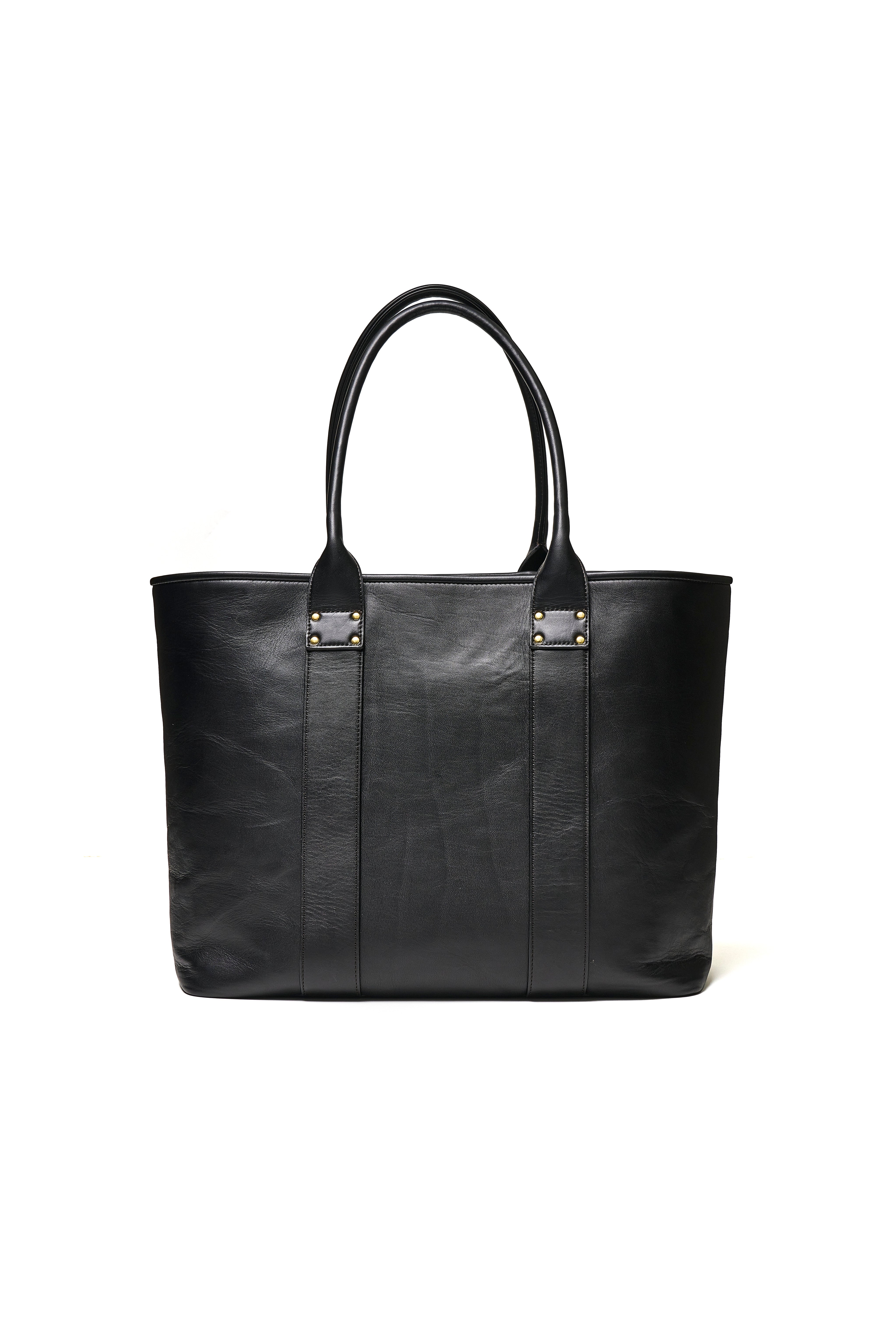 池田工芸 × Lightning T-core Leather Lover Tote Bag 茶芯ホースハイドビッグトート