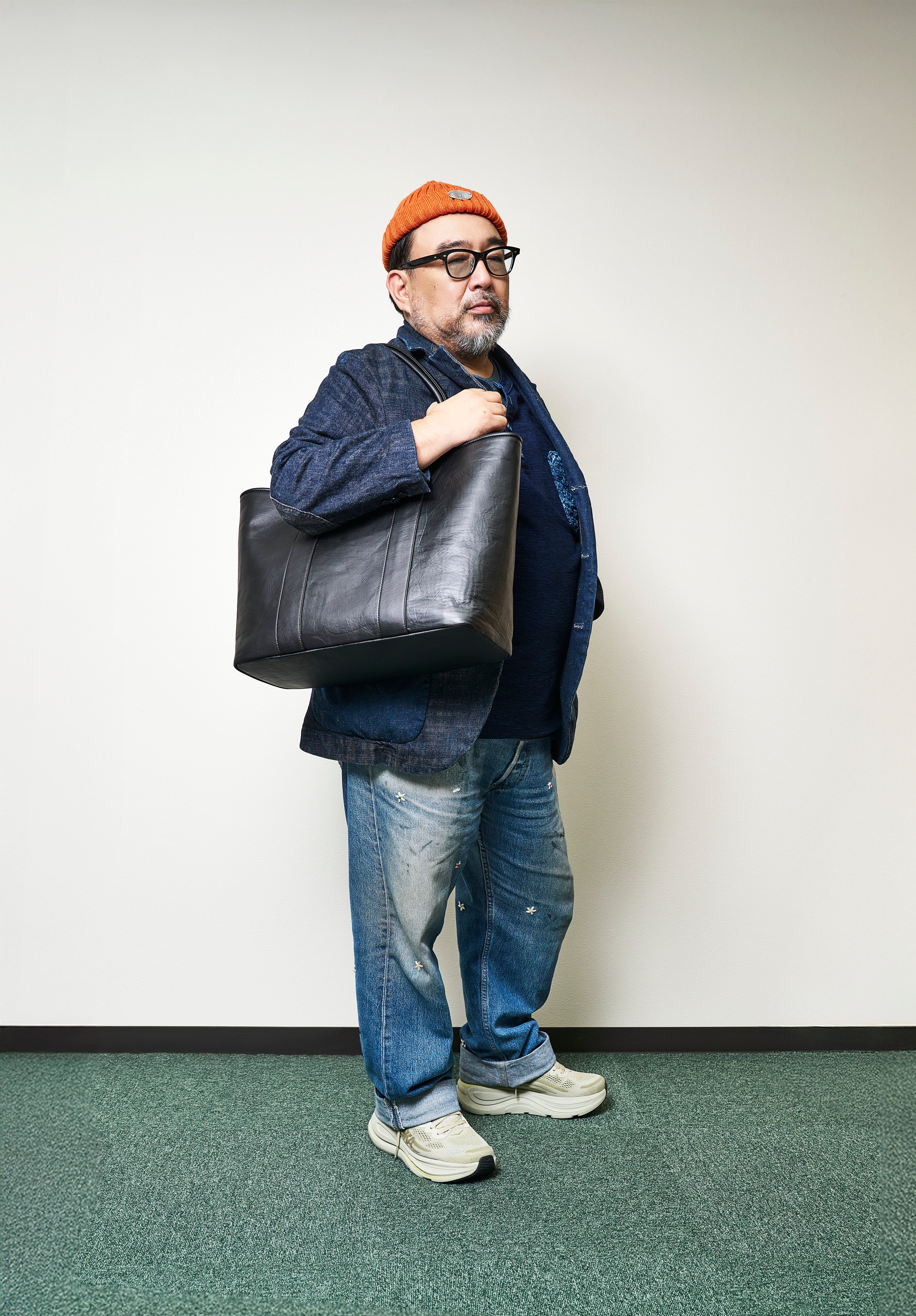 池田工芸 × Lightning T-core Leather Lover Tote Bag 茶芯ホース